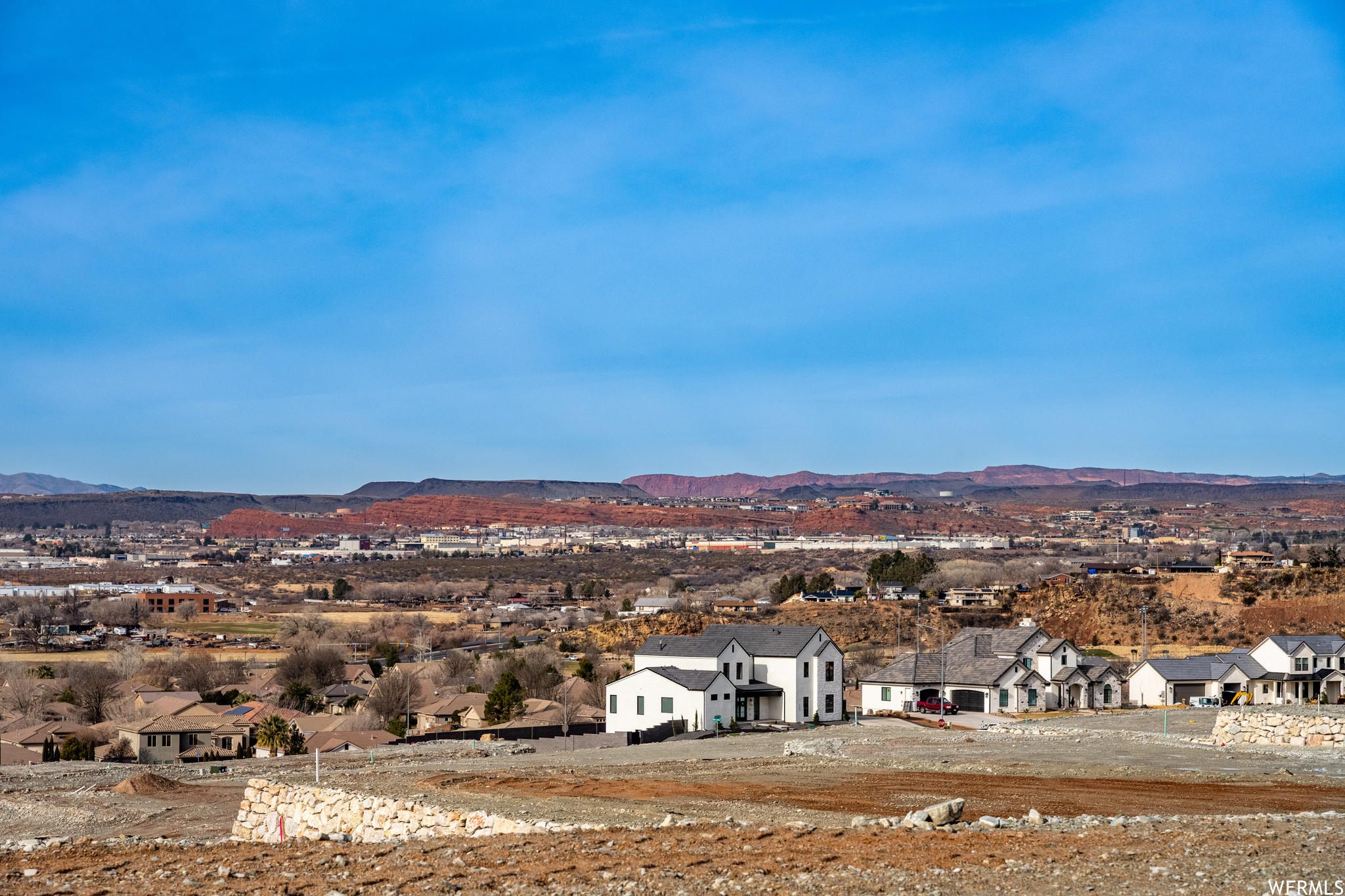 View of property view of mountains