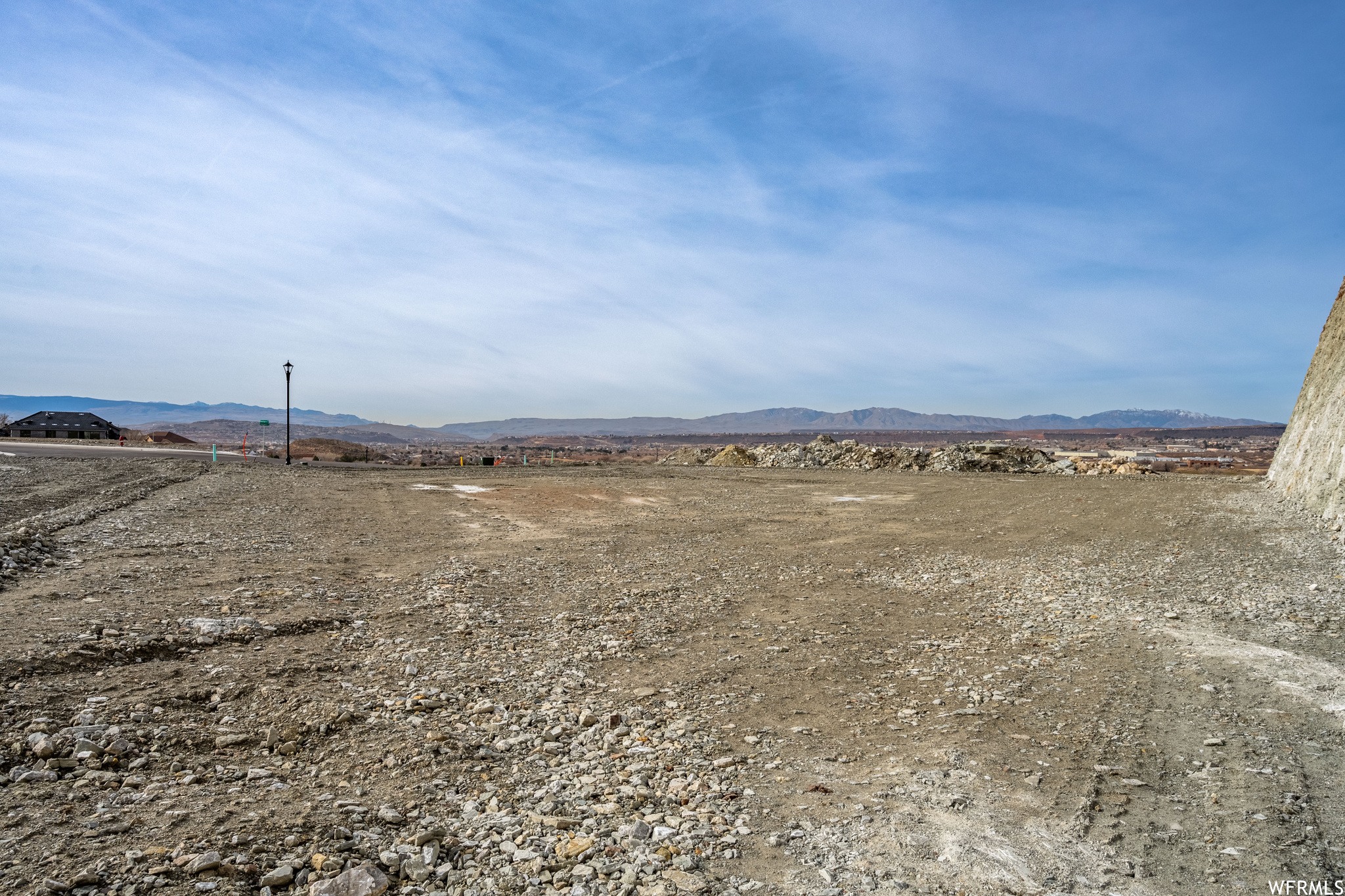 Exterior space featuring a rural view