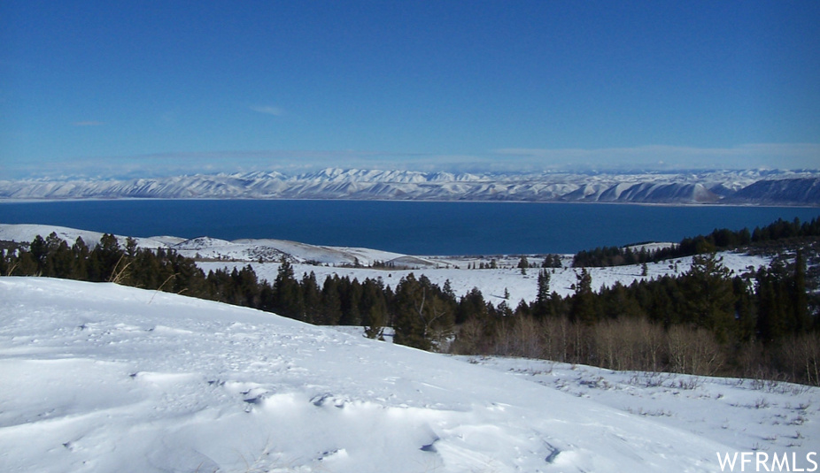 Water view featuring a mountain view