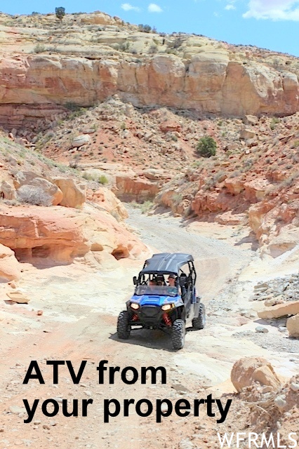 Hike, bike, jeep or UTV from your property.