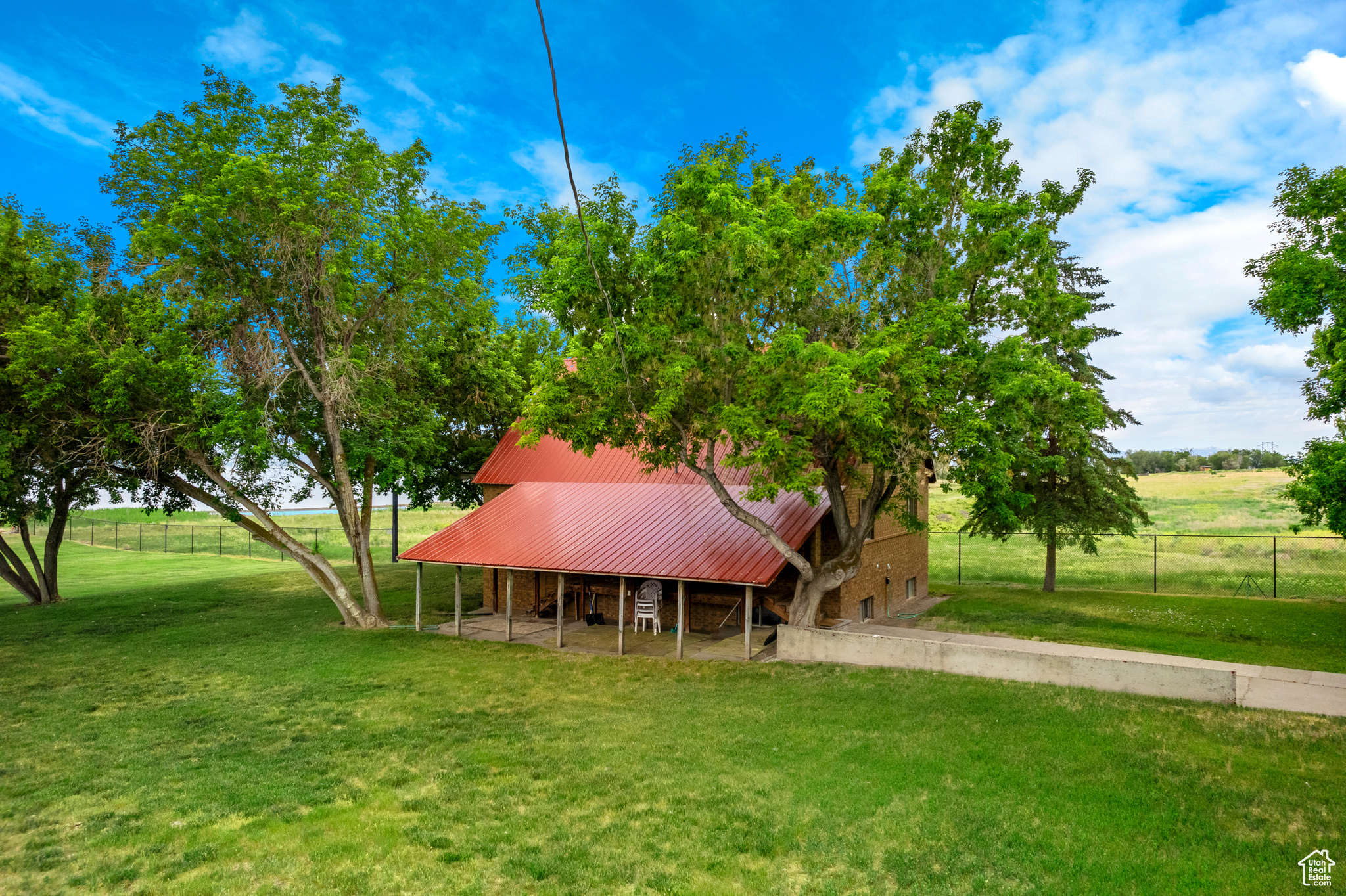 View of yard featuring a rural view