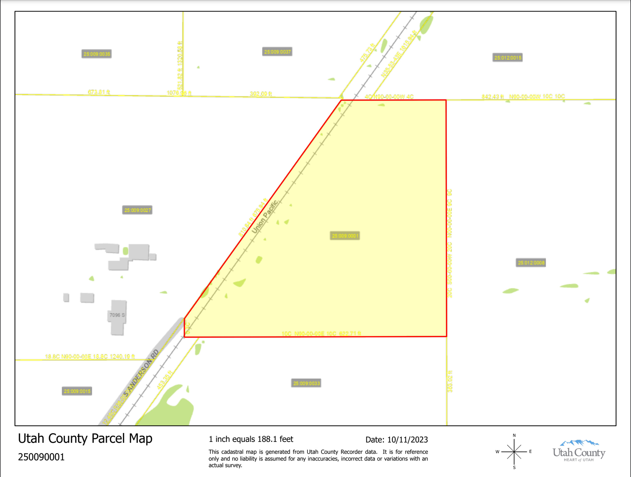 7185 S 2100 W, Benjamin, Utah 84660, ,Land,For sale,2100,1951190