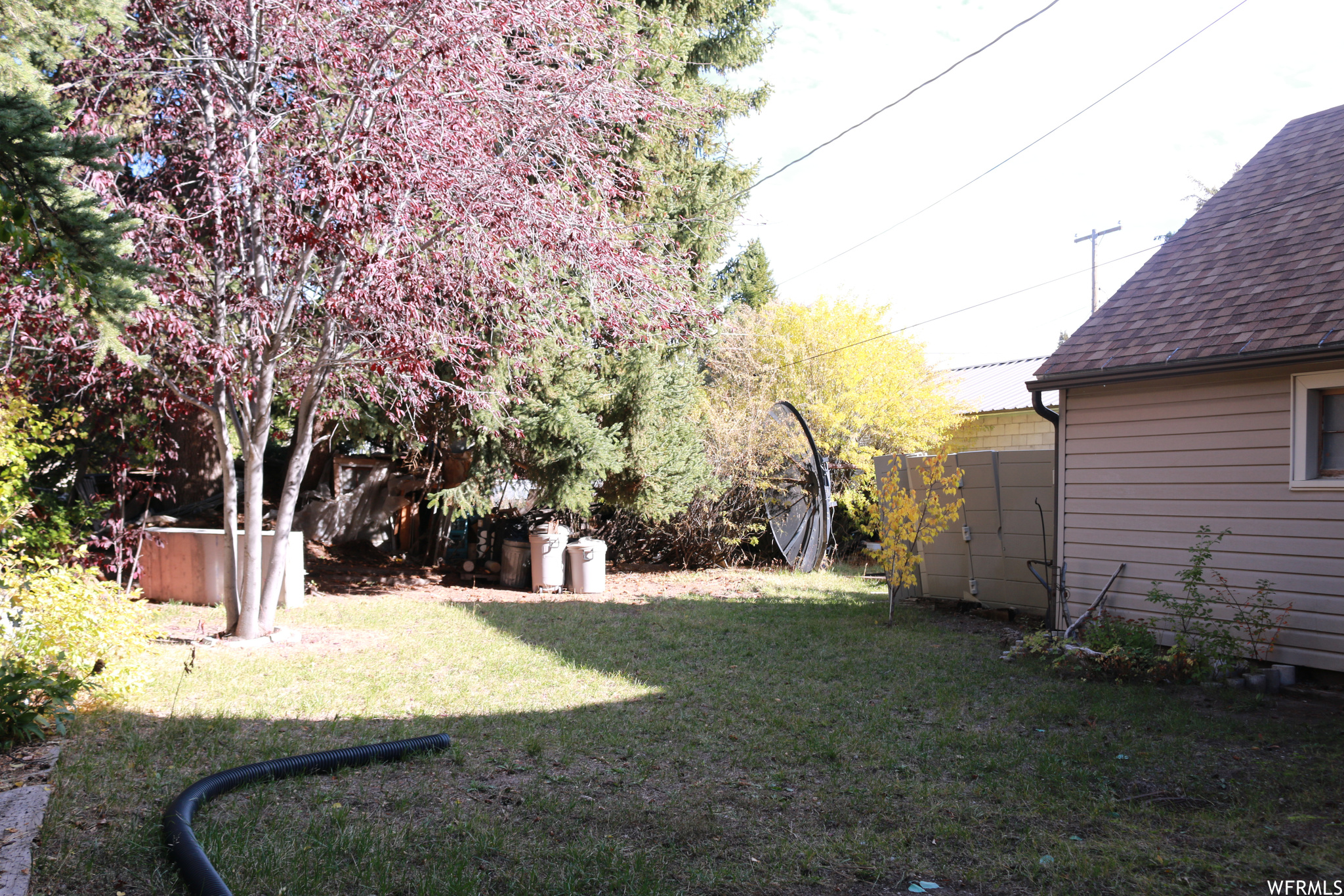 backyard with access to alleyway