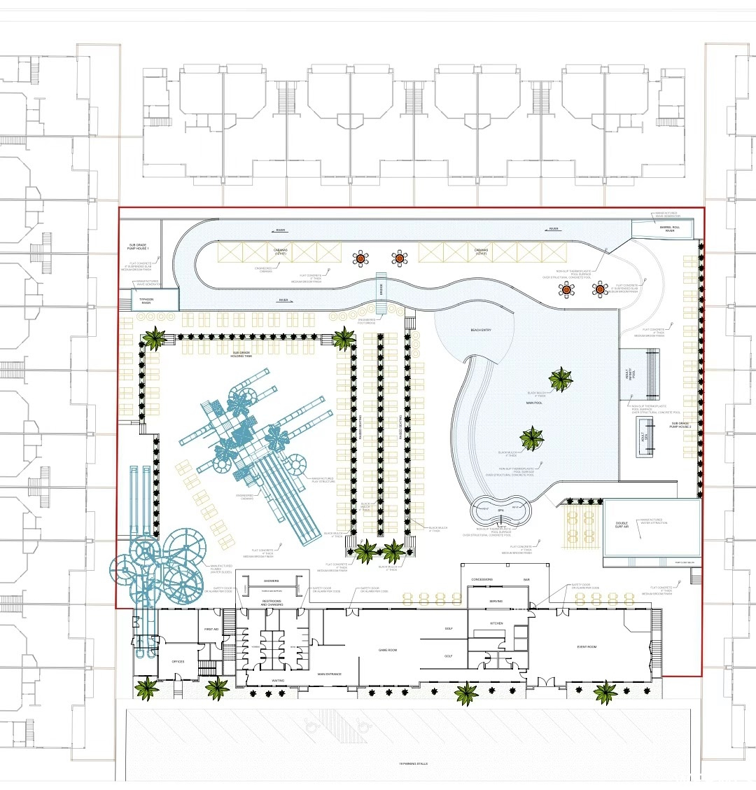 Community amenity concept plan. Slides ordered and to be completed soon.