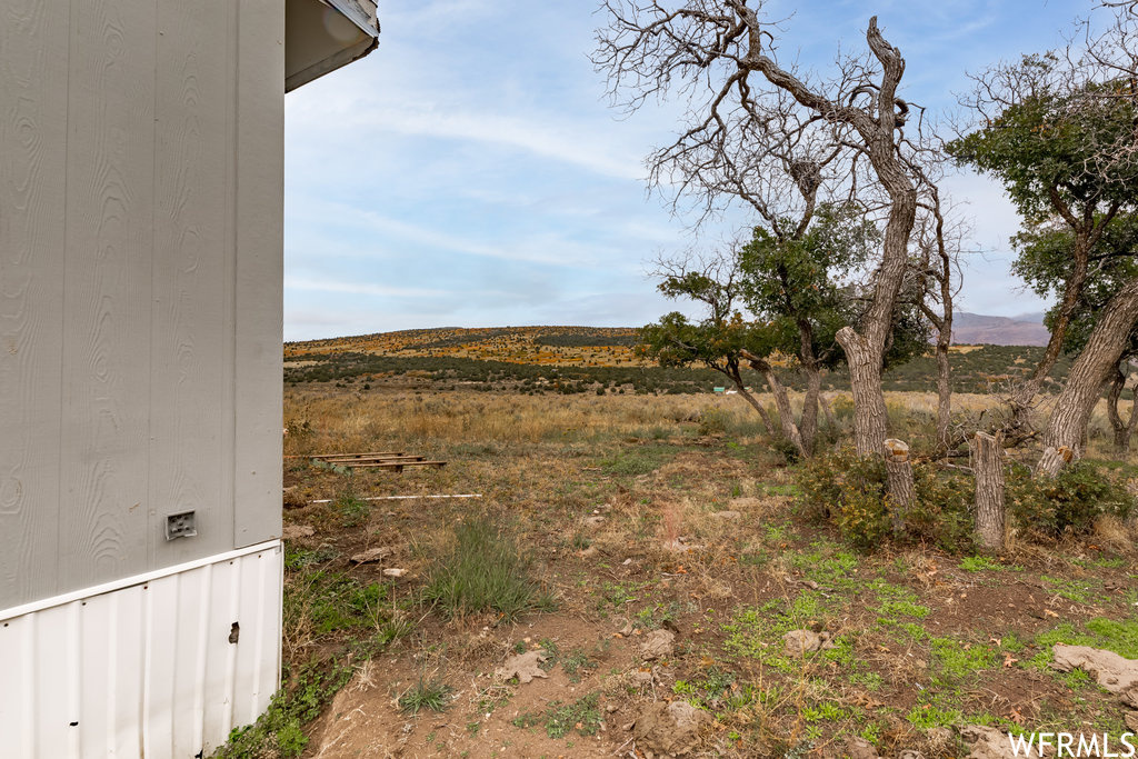 View of yard featuring a rural view