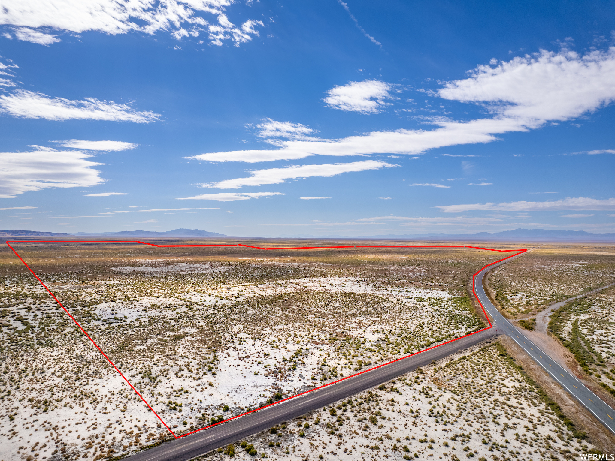 Drone / aerial view with a rural view