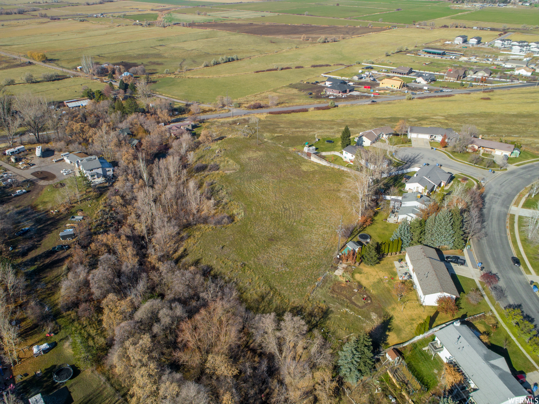 Drone / aerial view featuring a rural view