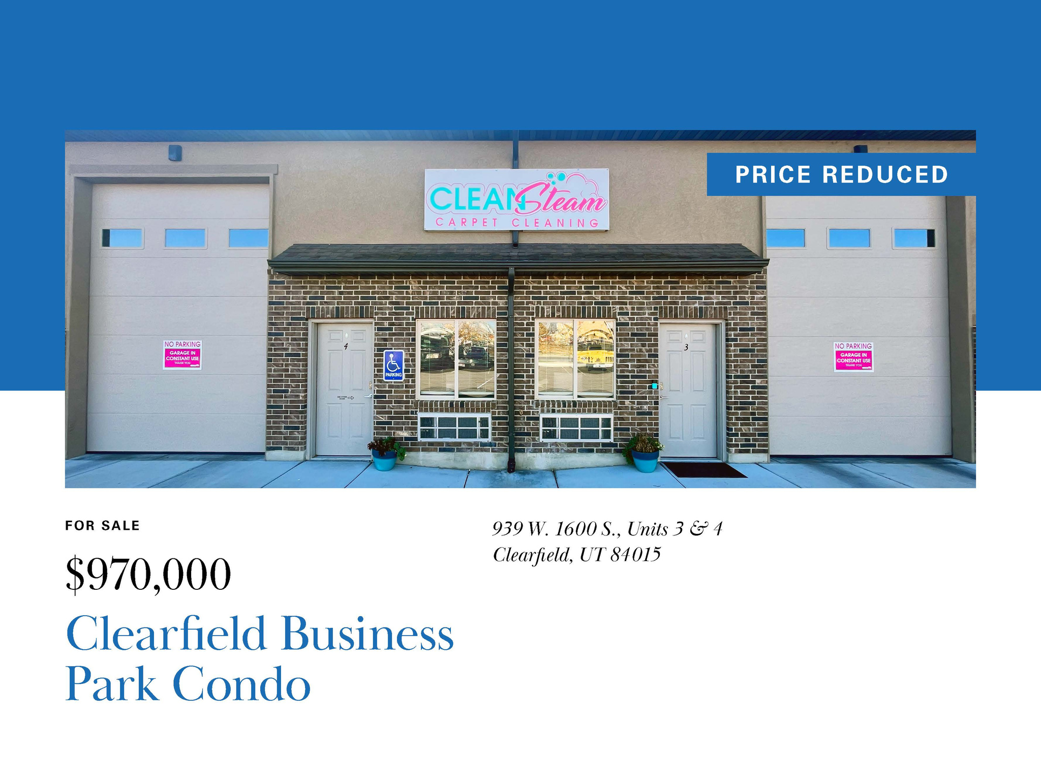 939 W 1600 S #3-4, Clearfield, Utah 84015, ,Commercial Sale Commercial Lease,For sale,1600,1967035