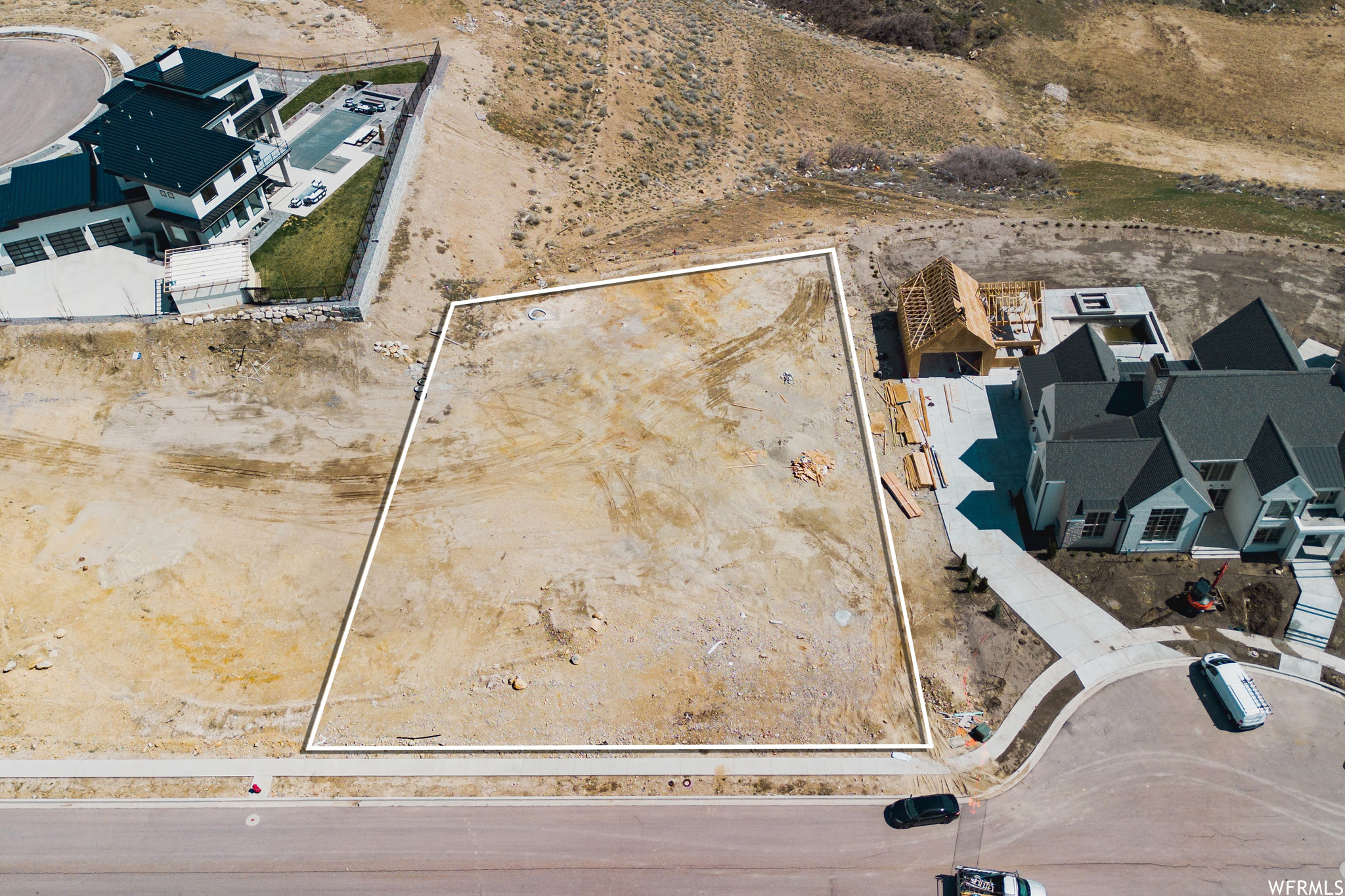 View of birds eye view of property