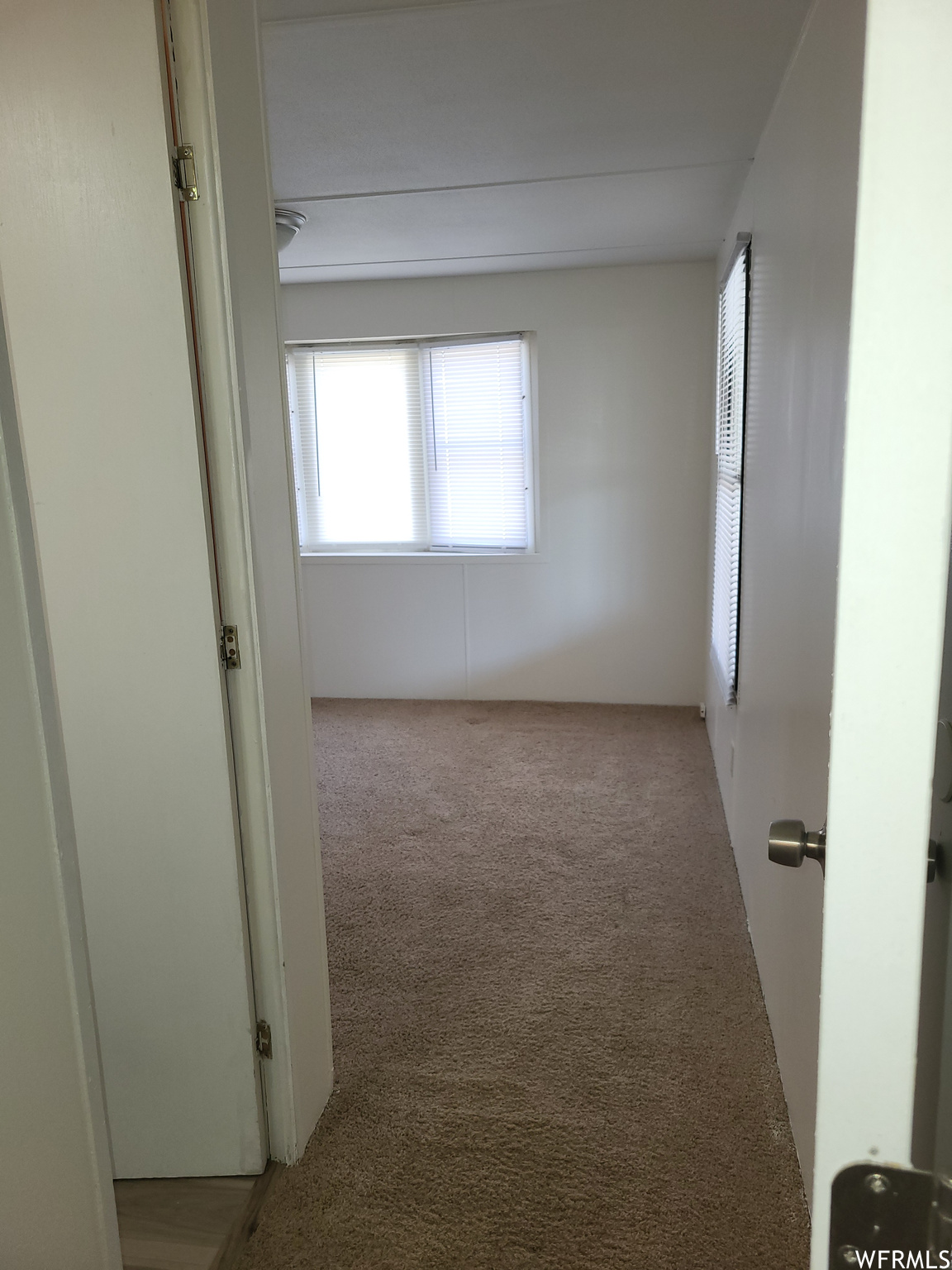 Unfurnished room featuring carpet