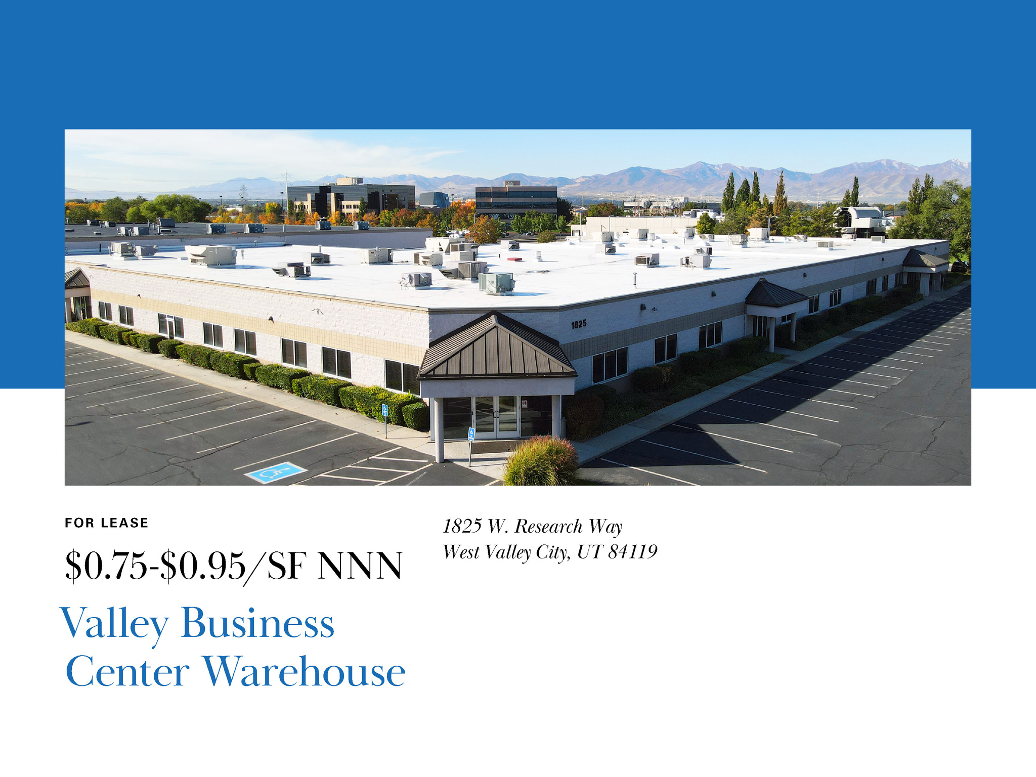 1825 W RESEARCH, West Valley City, Utah 84119, ,Commercial Lease,For sale,RESEARCH,1970589