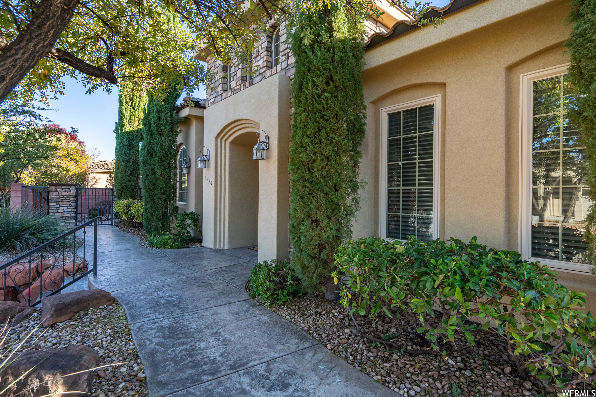 View of entrance to property