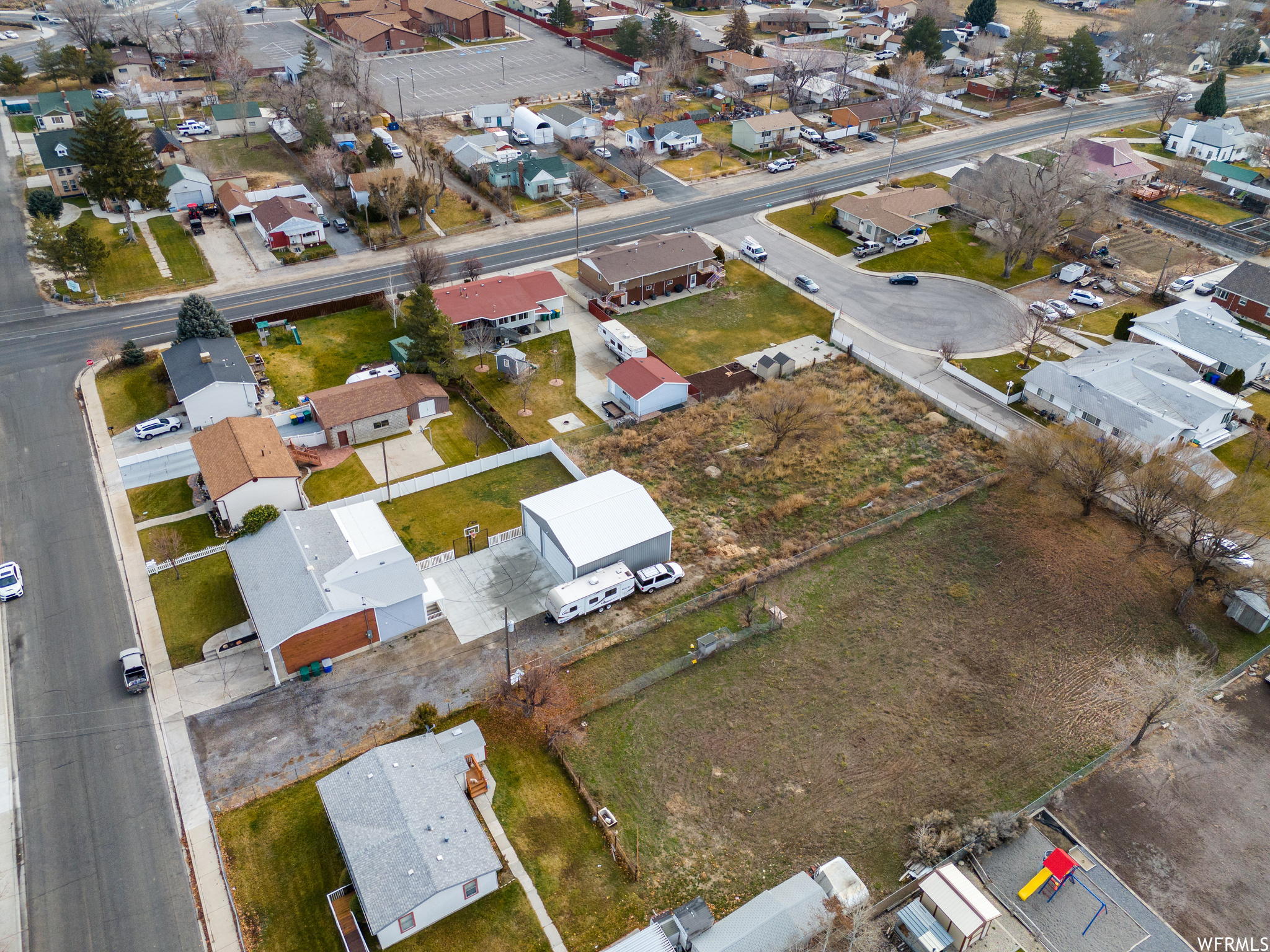 View of birds eye view of property