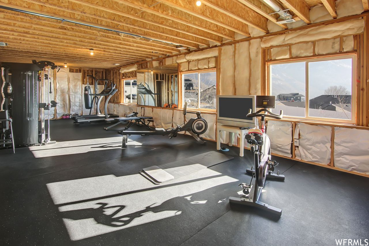 View of workout room