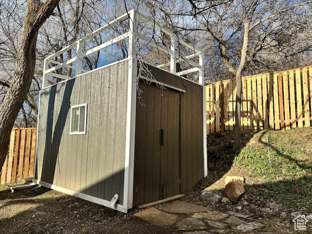 Storage Shed with Loft