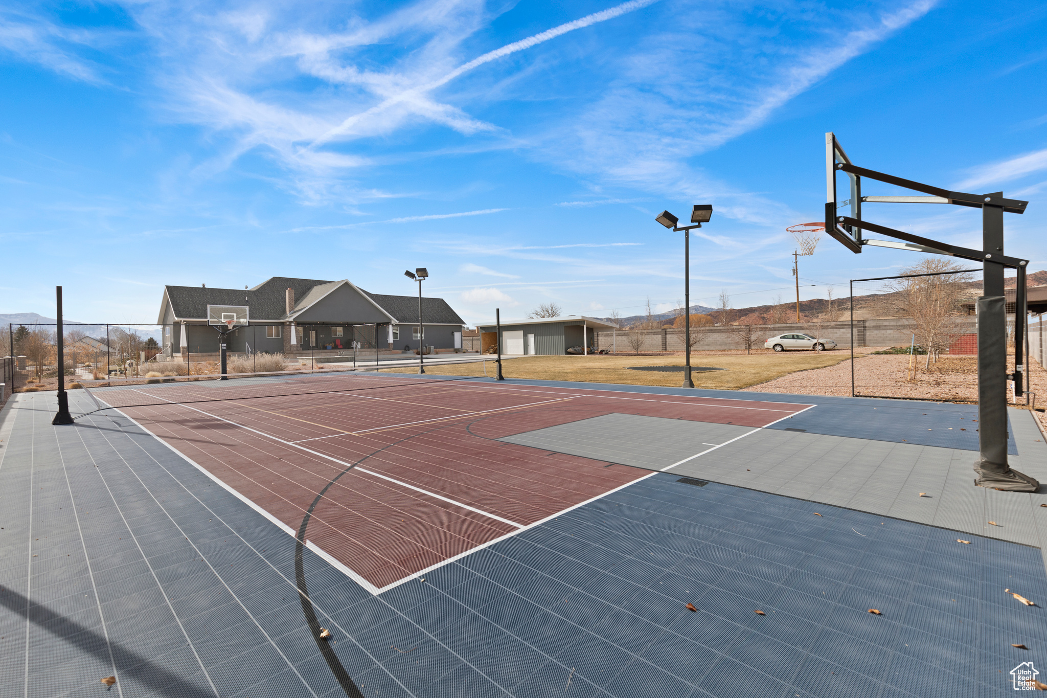 View of sport court