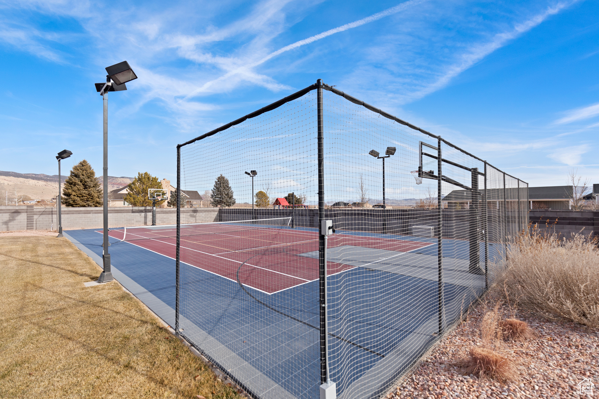 View of sport court