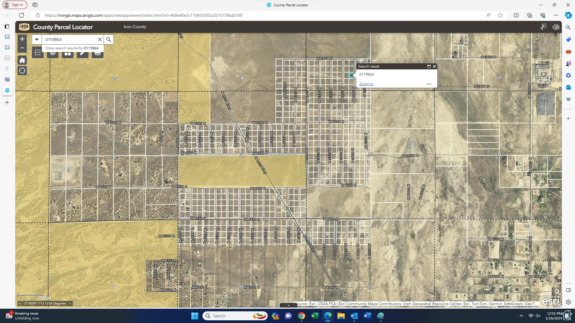 7309 N 3400 W #3, Cedar City, Utah 84721, ,Land,For sale,3400,1975801