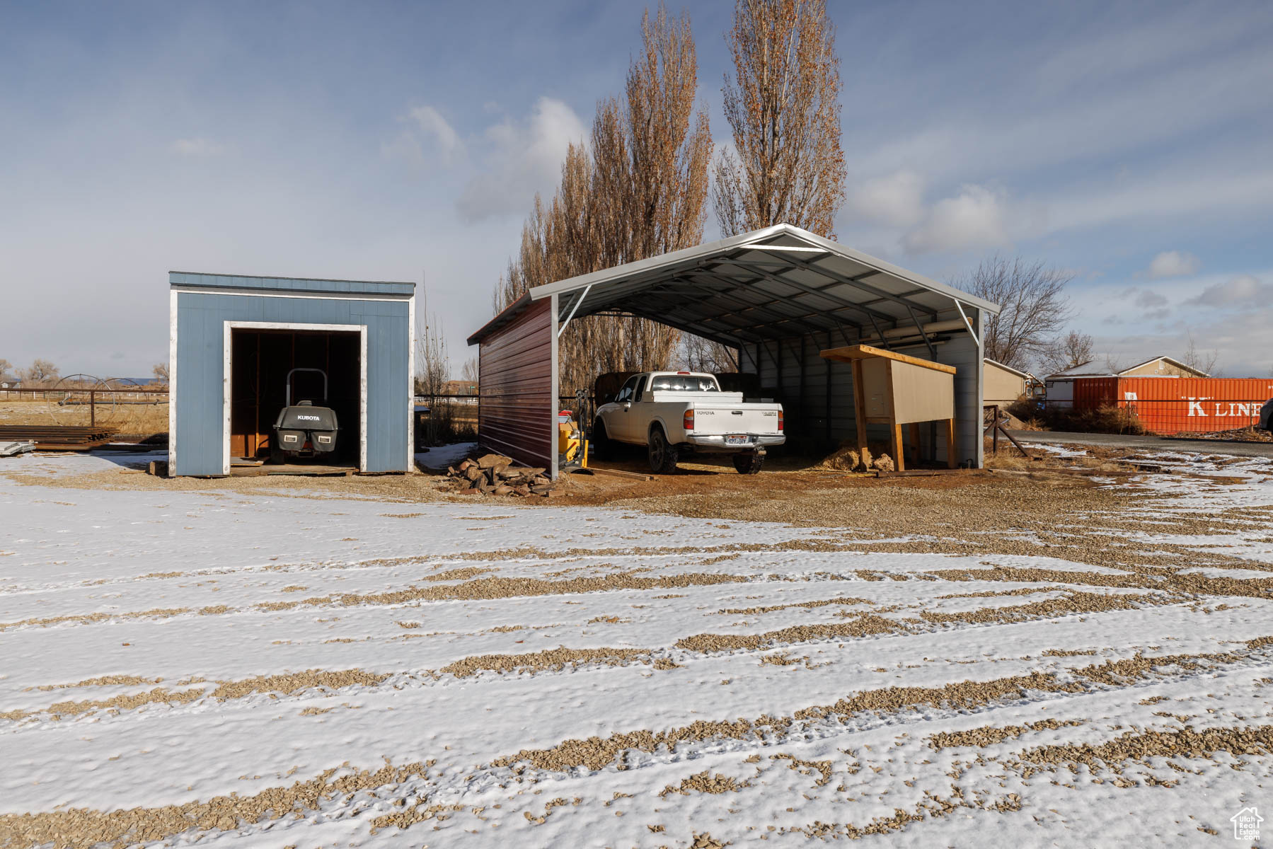 Outbuildings for storage