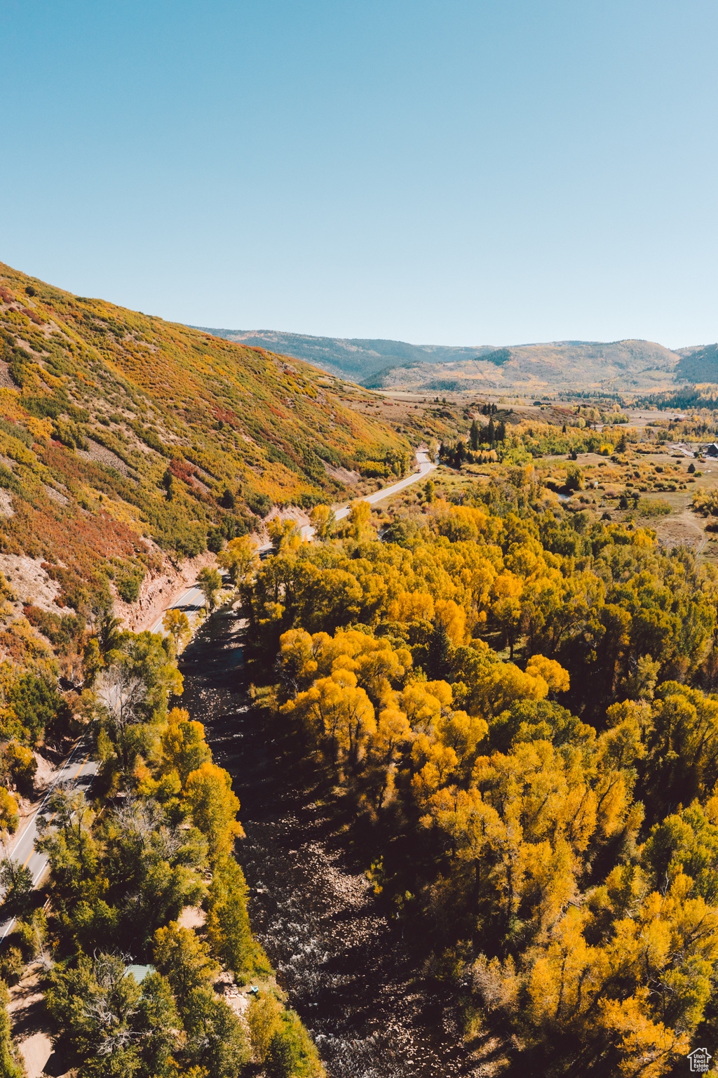 Amazing view overlooking Provo River