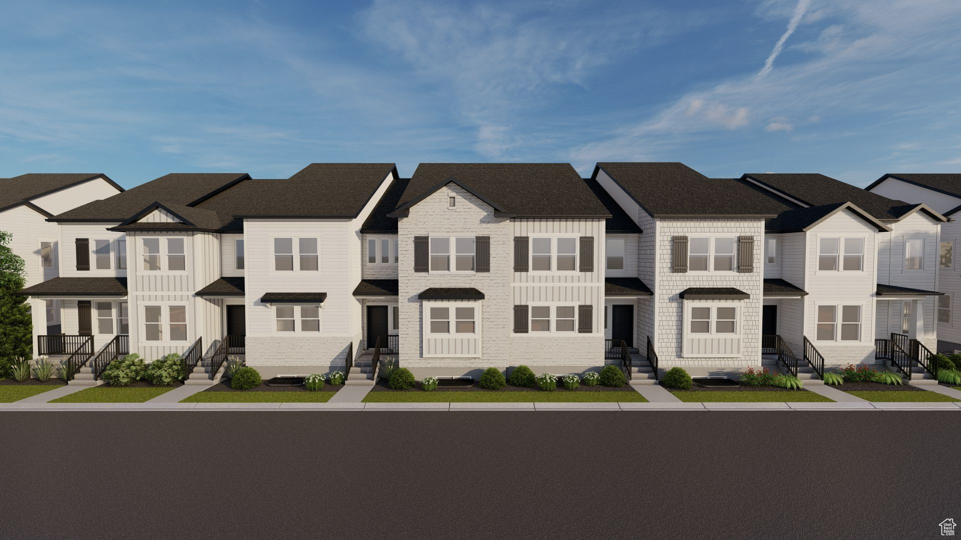 View of townhome / multi-family property