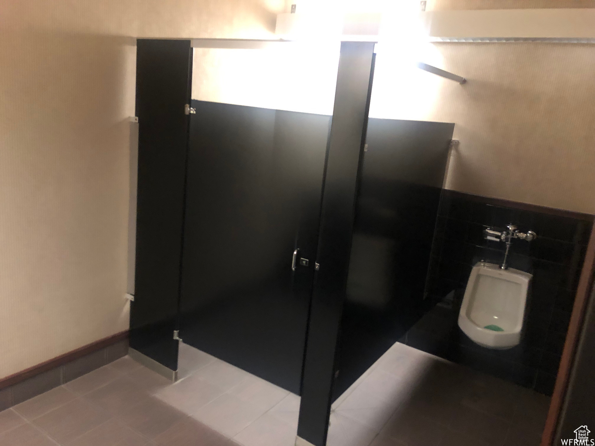 Bathroom with tile floors