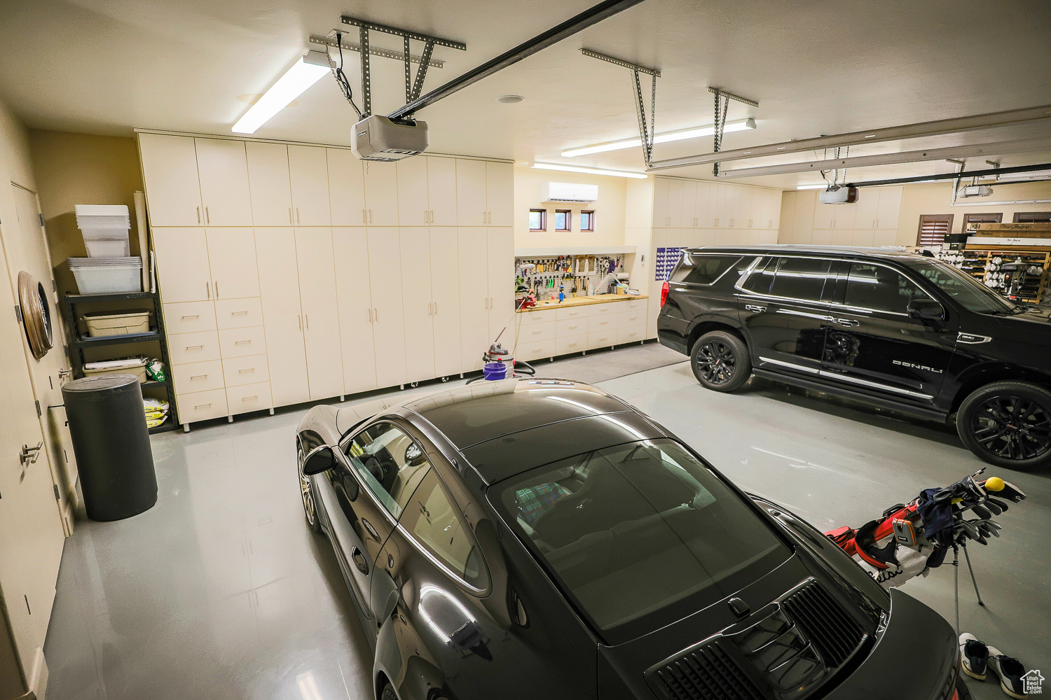 Garage with storage space