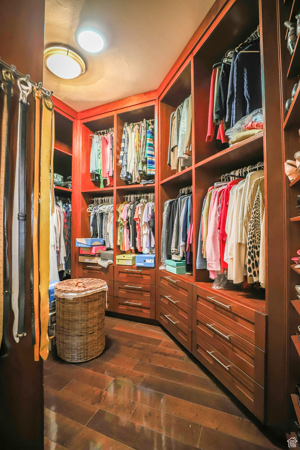 Separate Master Closets