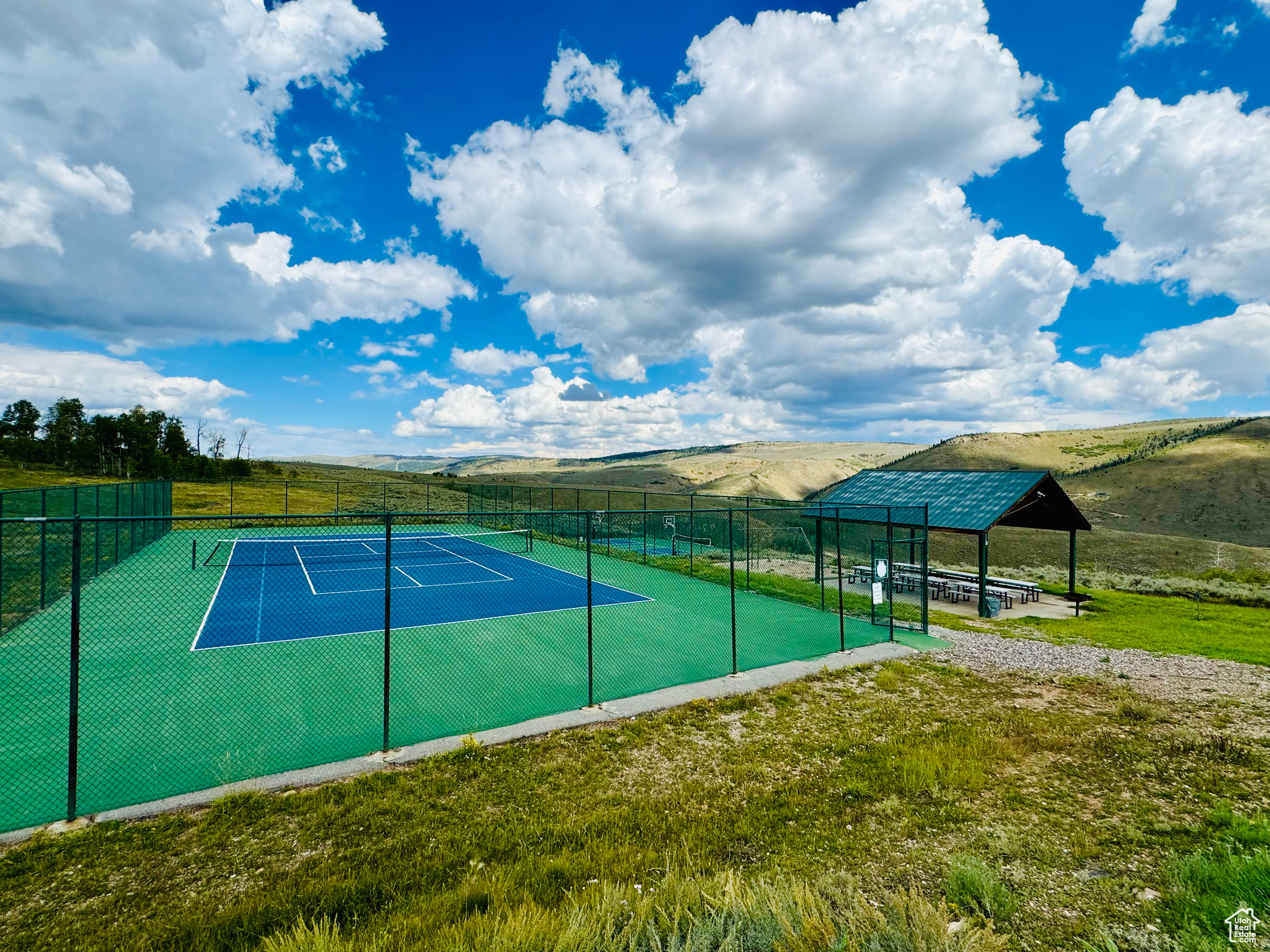 Aspen Cove Tennis court, Picnic Pavillion and Basketball Court