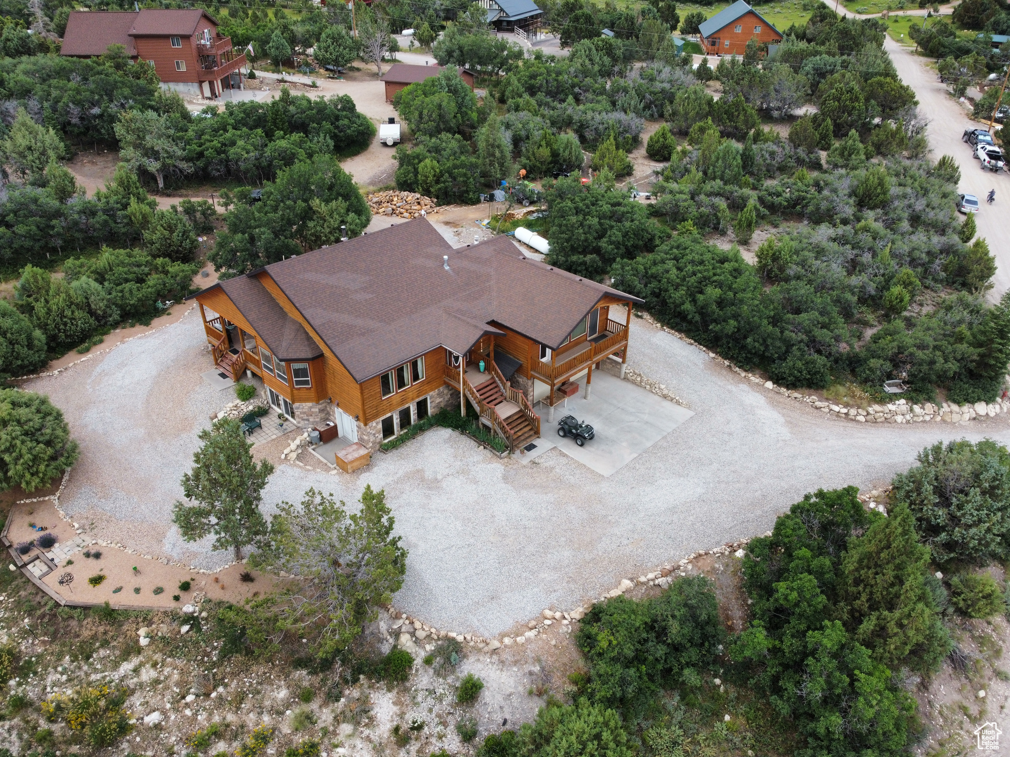 Drone Shot of the property