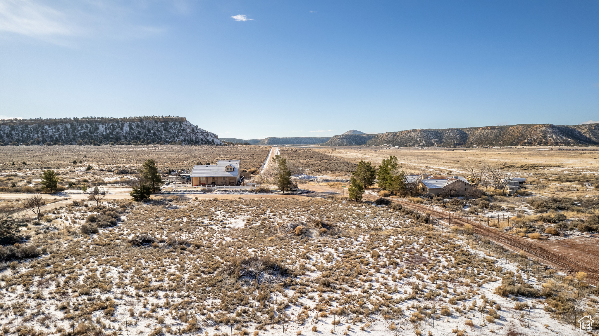 Property view of mountains featuring a rural view