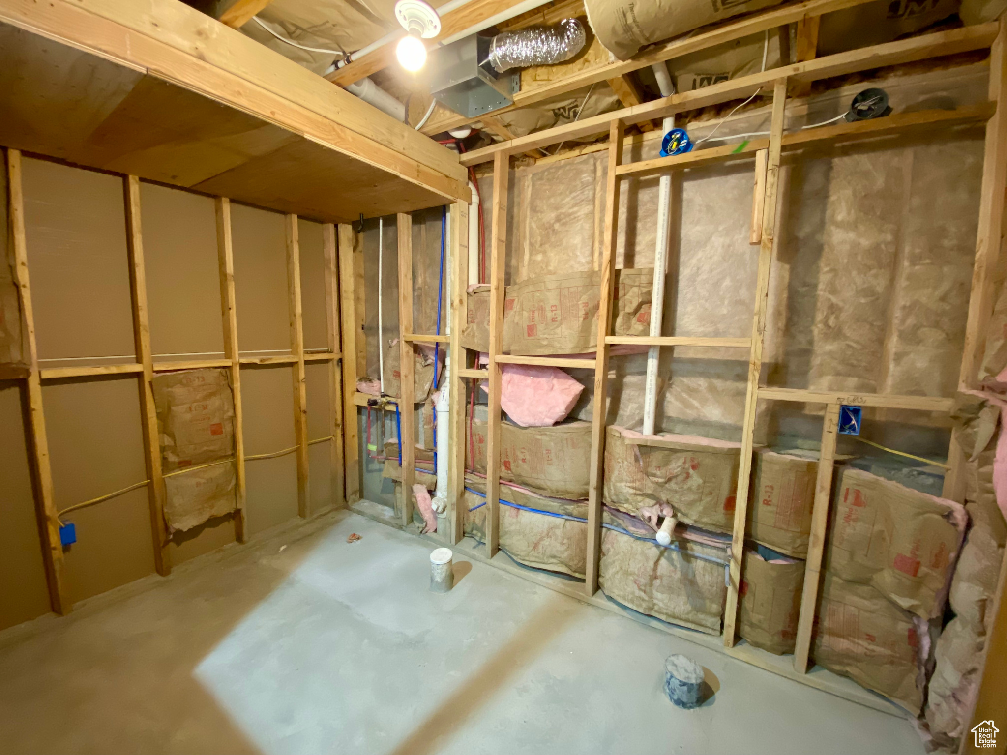 Basement bathroom #3 ready to be finished