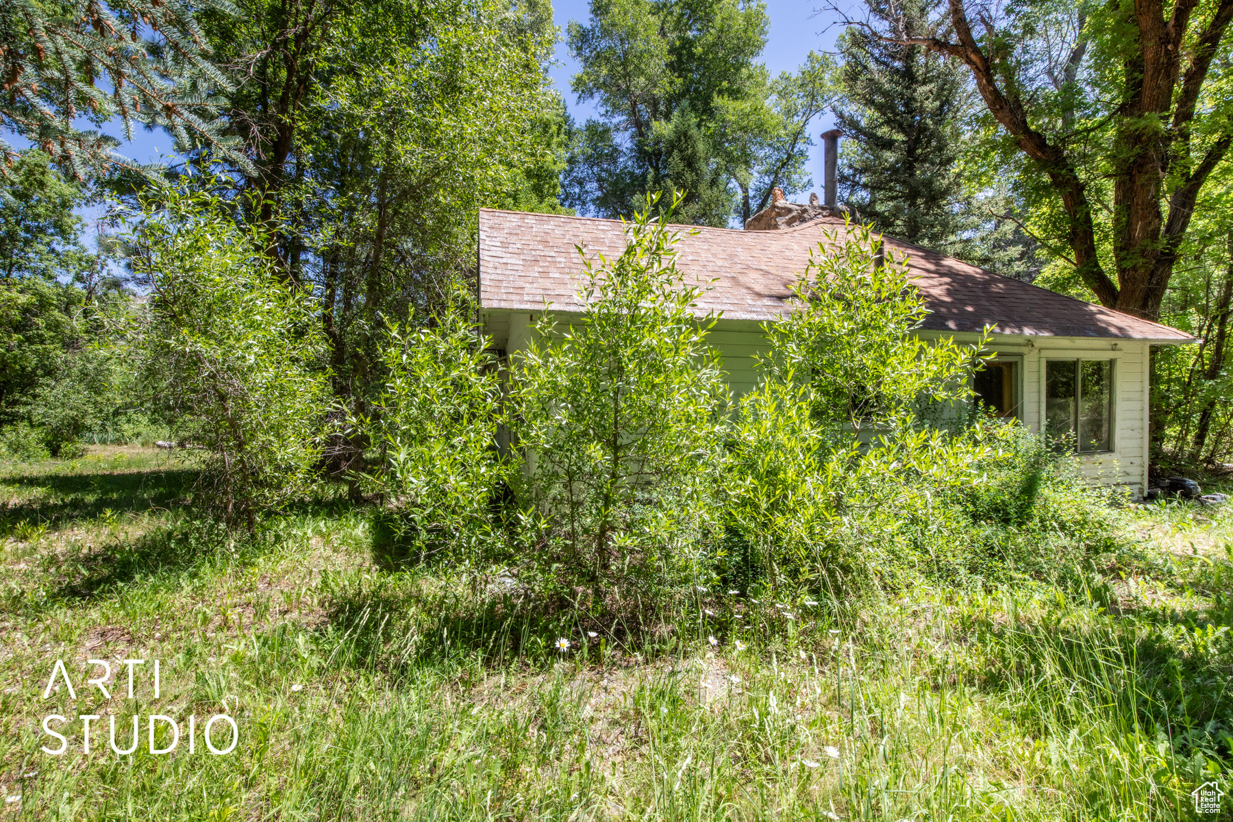 View of front of cottage