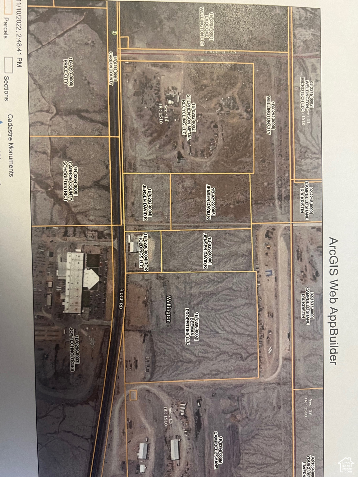 1300 W RIDGE #2, Wellington, Utah 84542, ,Land,For sale,RIDGE,1983084