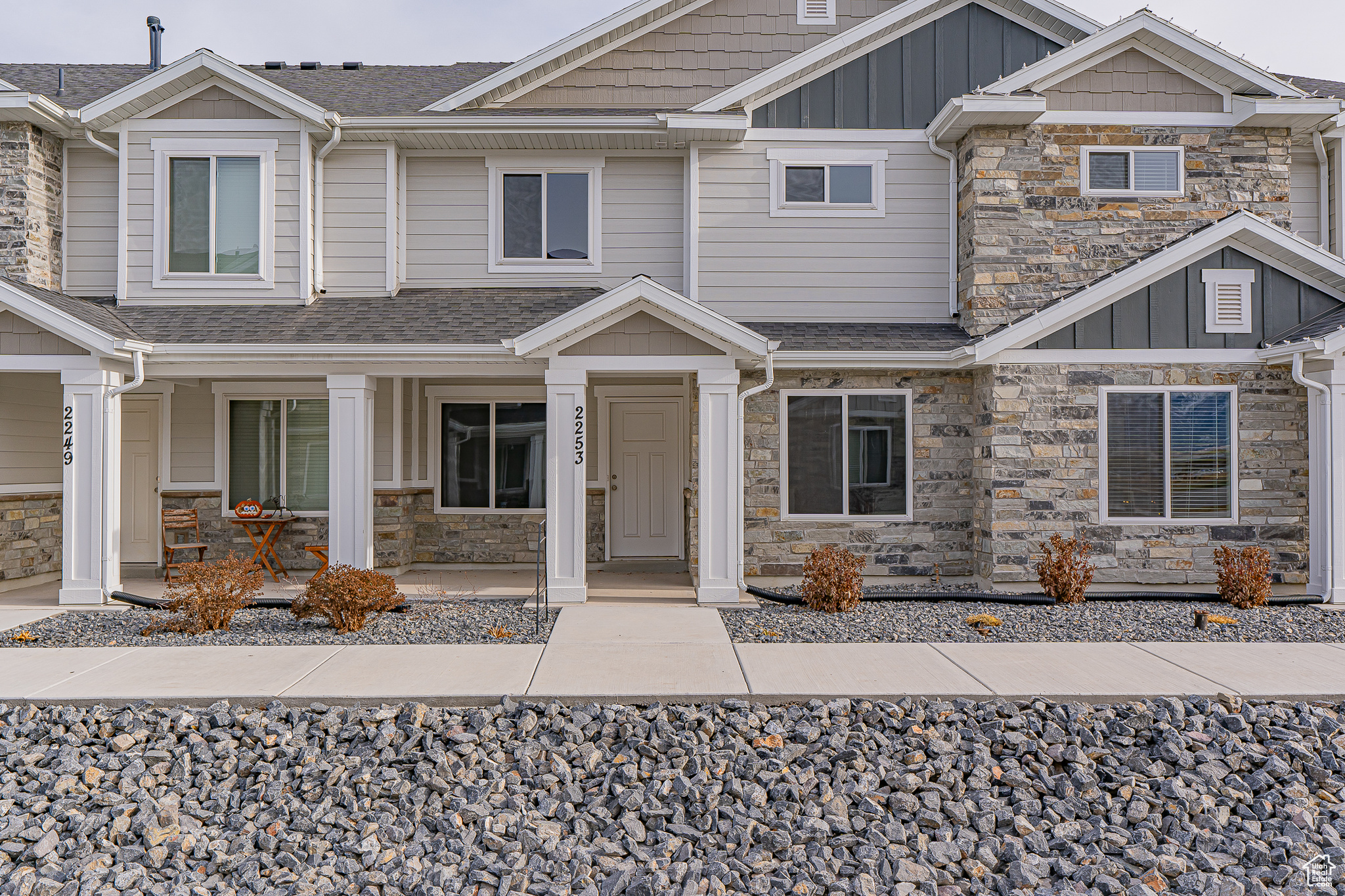 View of craftsman-style house