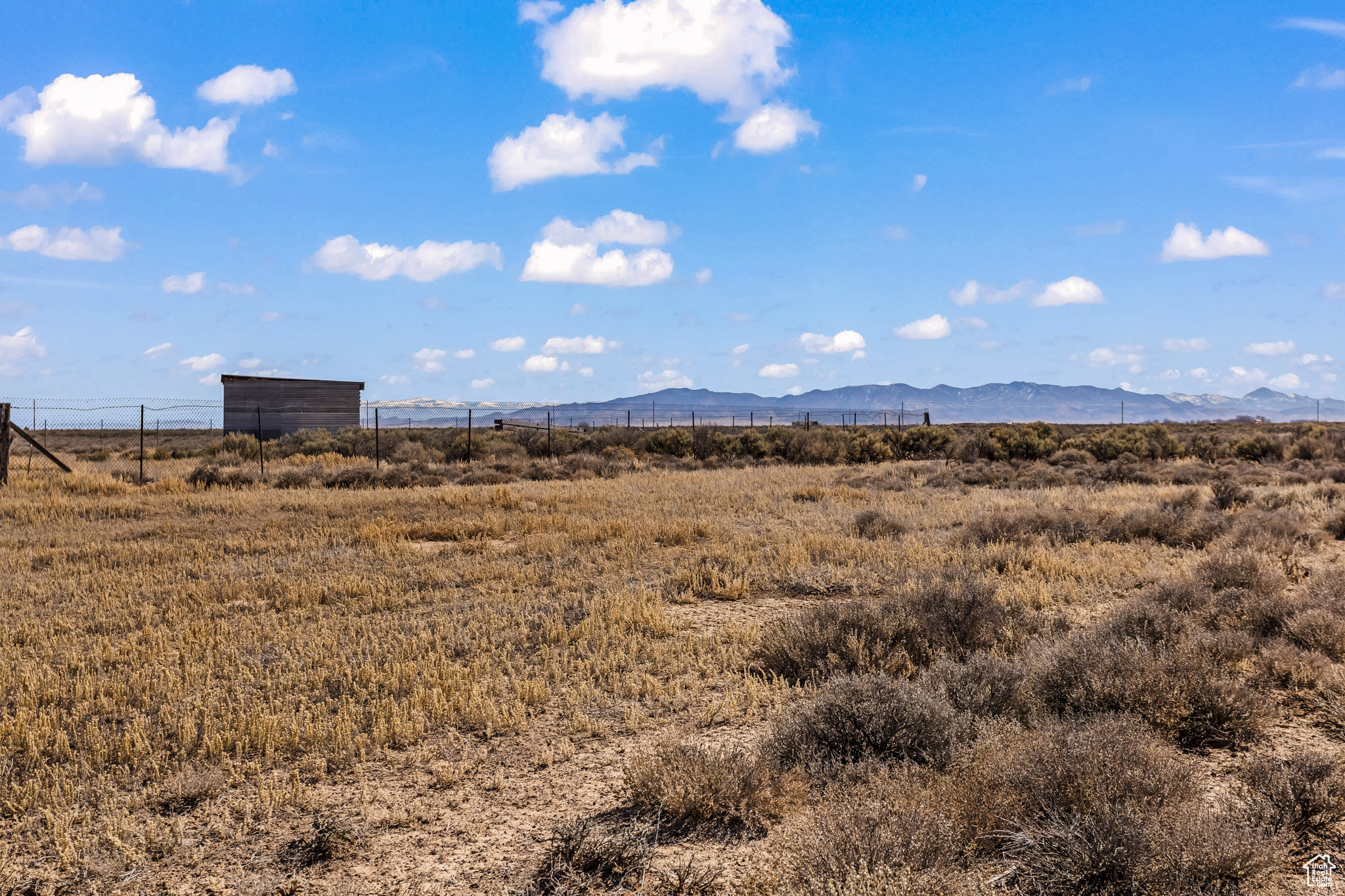 Mountain view with a rural view