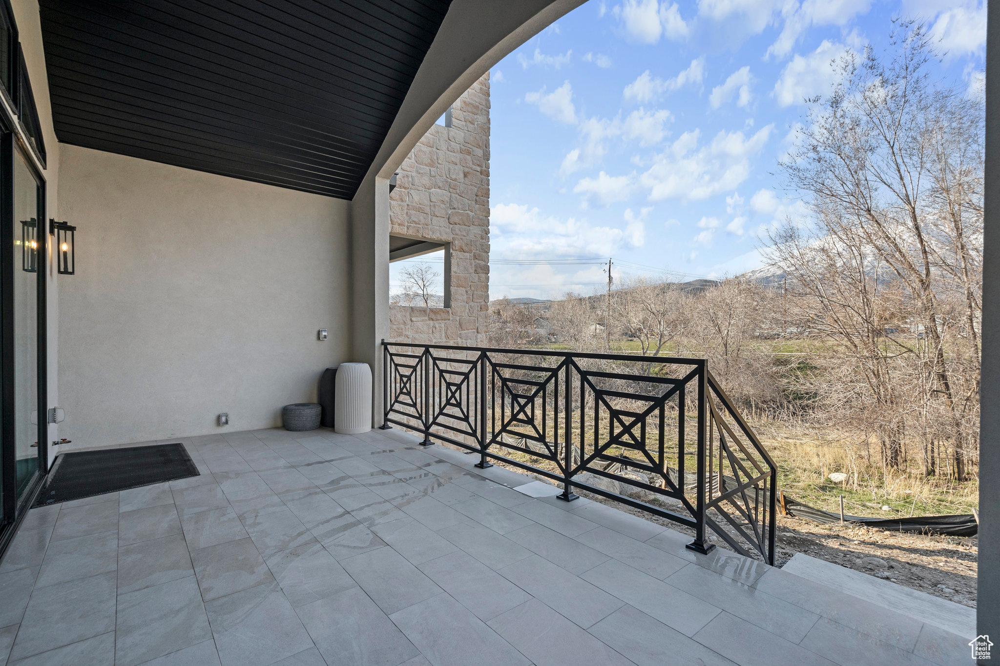 View of balcony of main living area