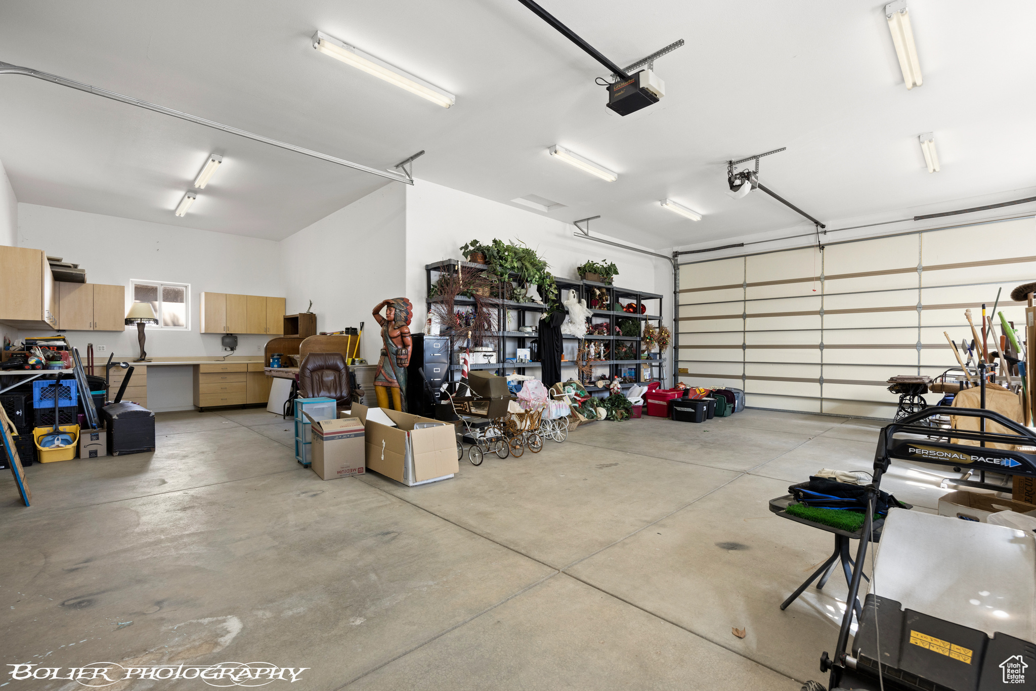 Pull Through RV Garage with workshop