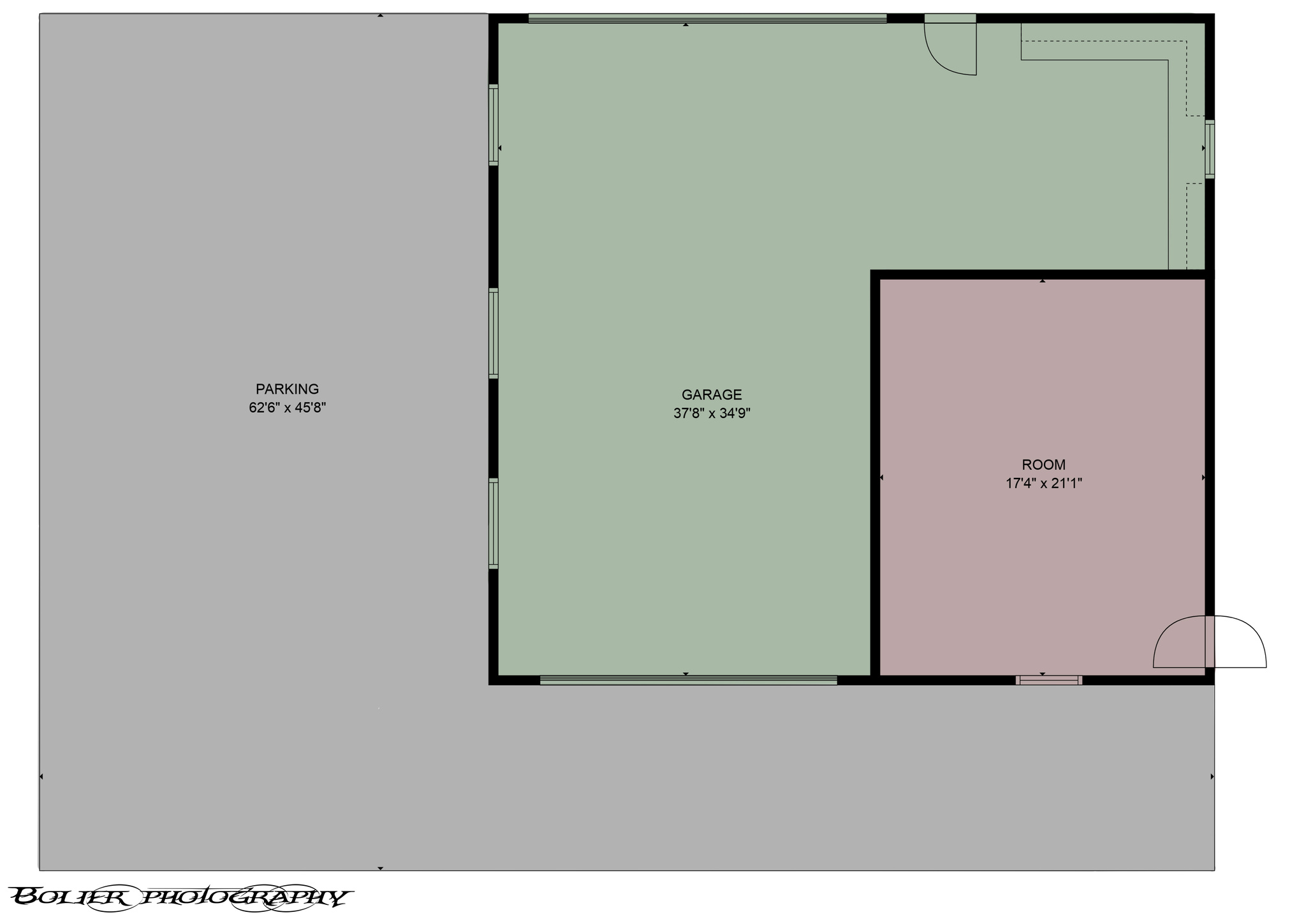 Detached Garage Floorplan