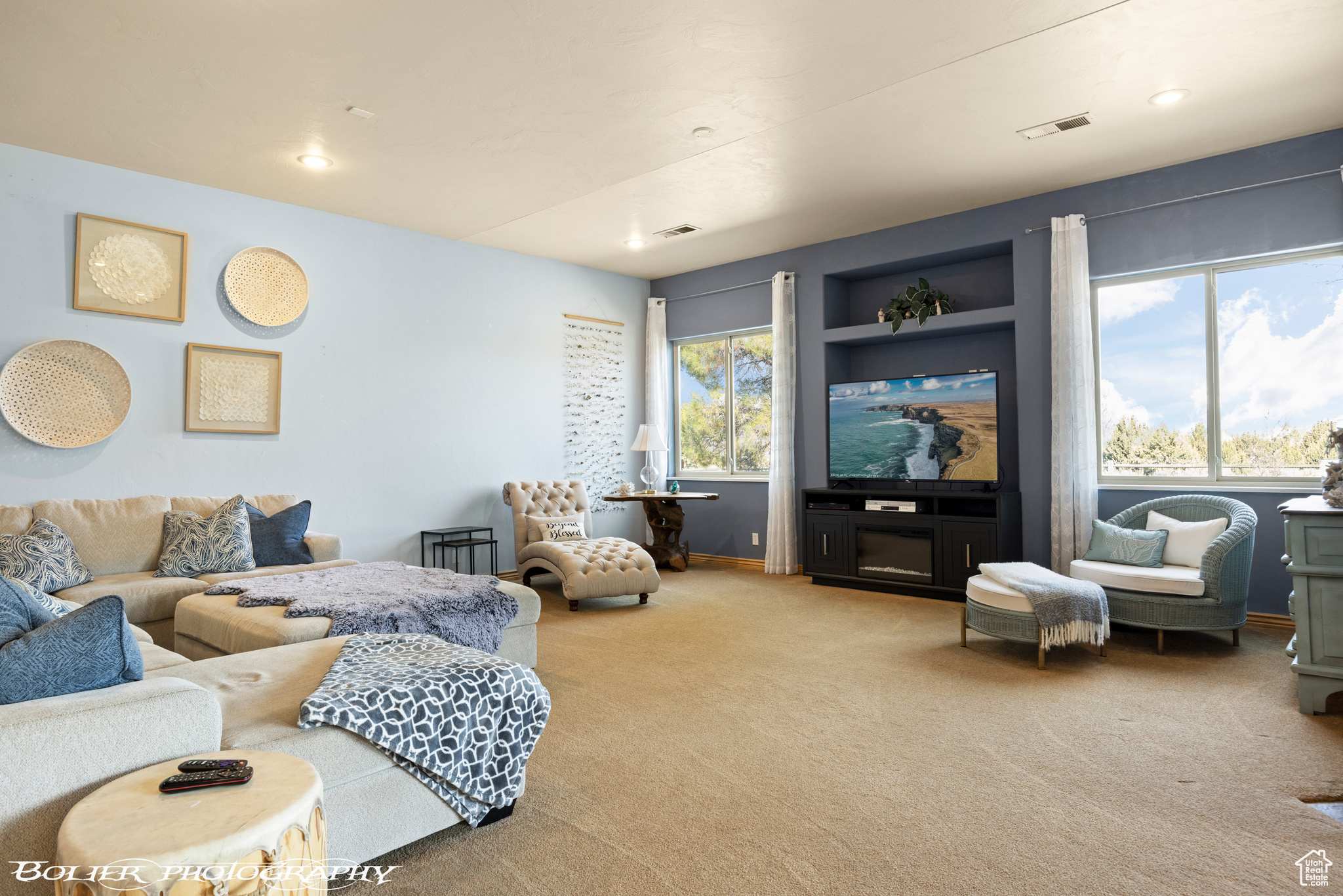 Family room with Spectacular Views