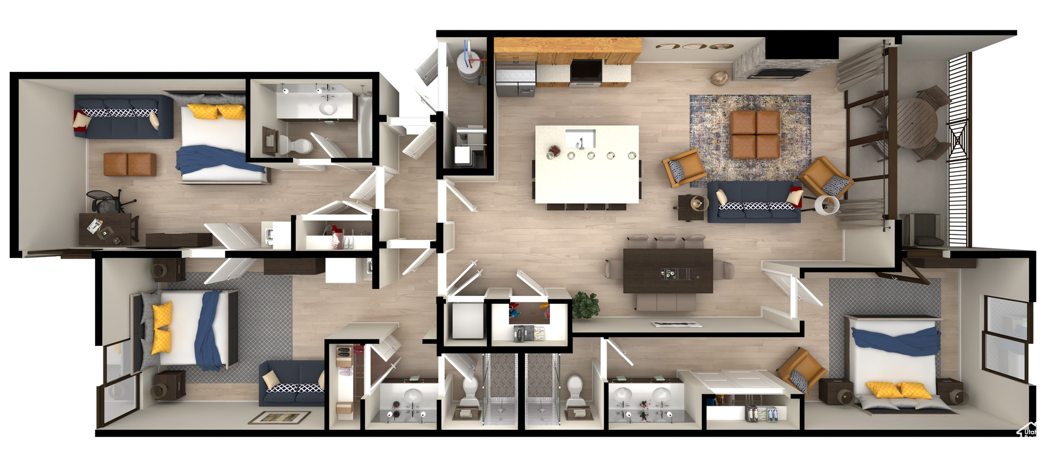 45 E 150 S #E201, Garden City, Utah 84028, 3 Bedrooms Bedrooms, 11 Rooms Rooms,1 BathroomBathrooms,Residential,For sale,150,1985498