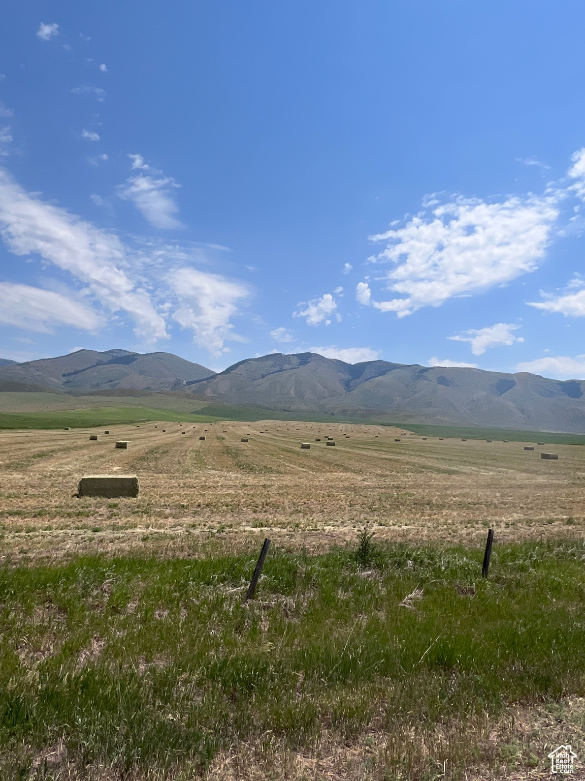 Mountain view with a rural view