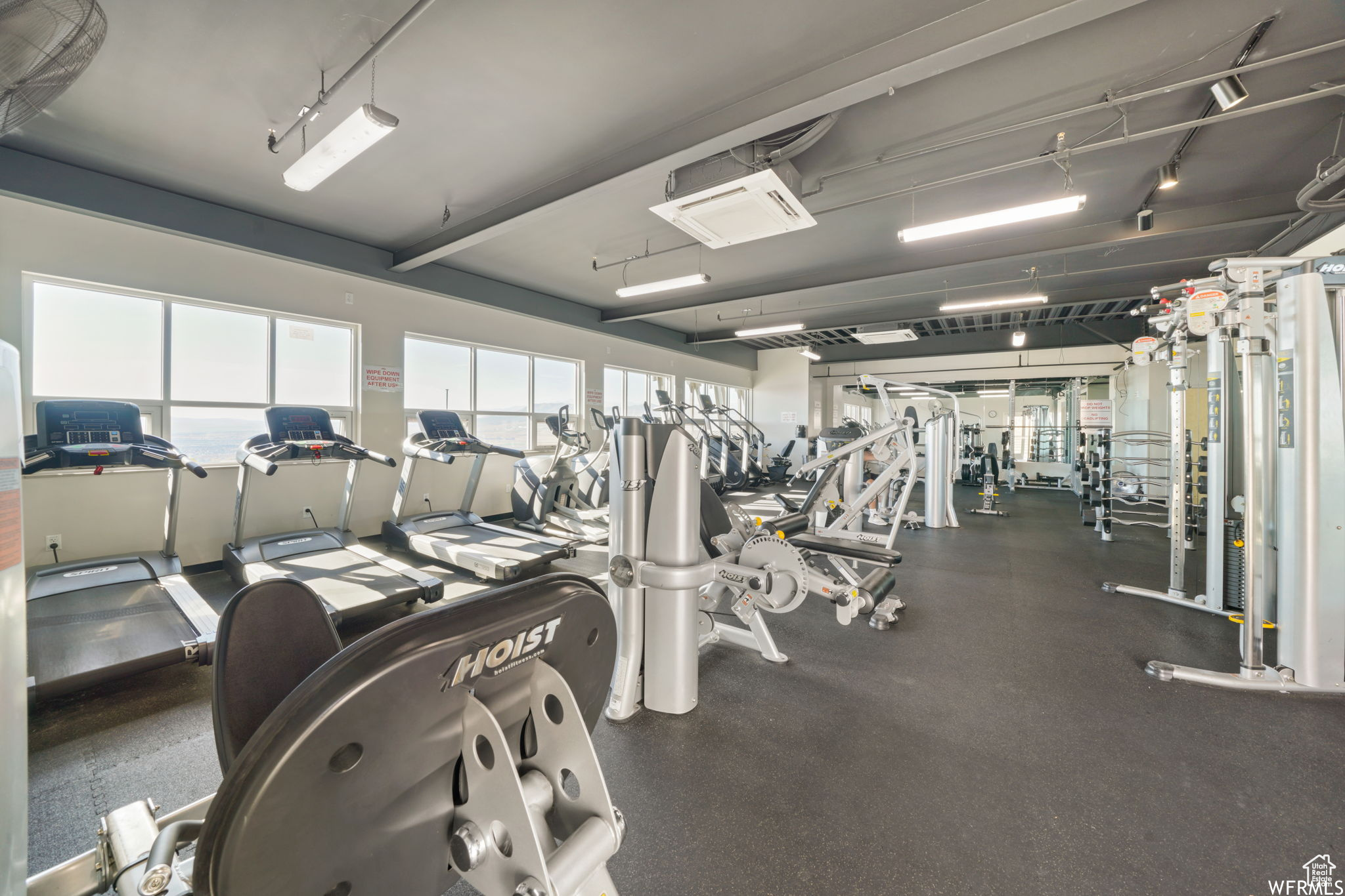 Gym at clubhouse
