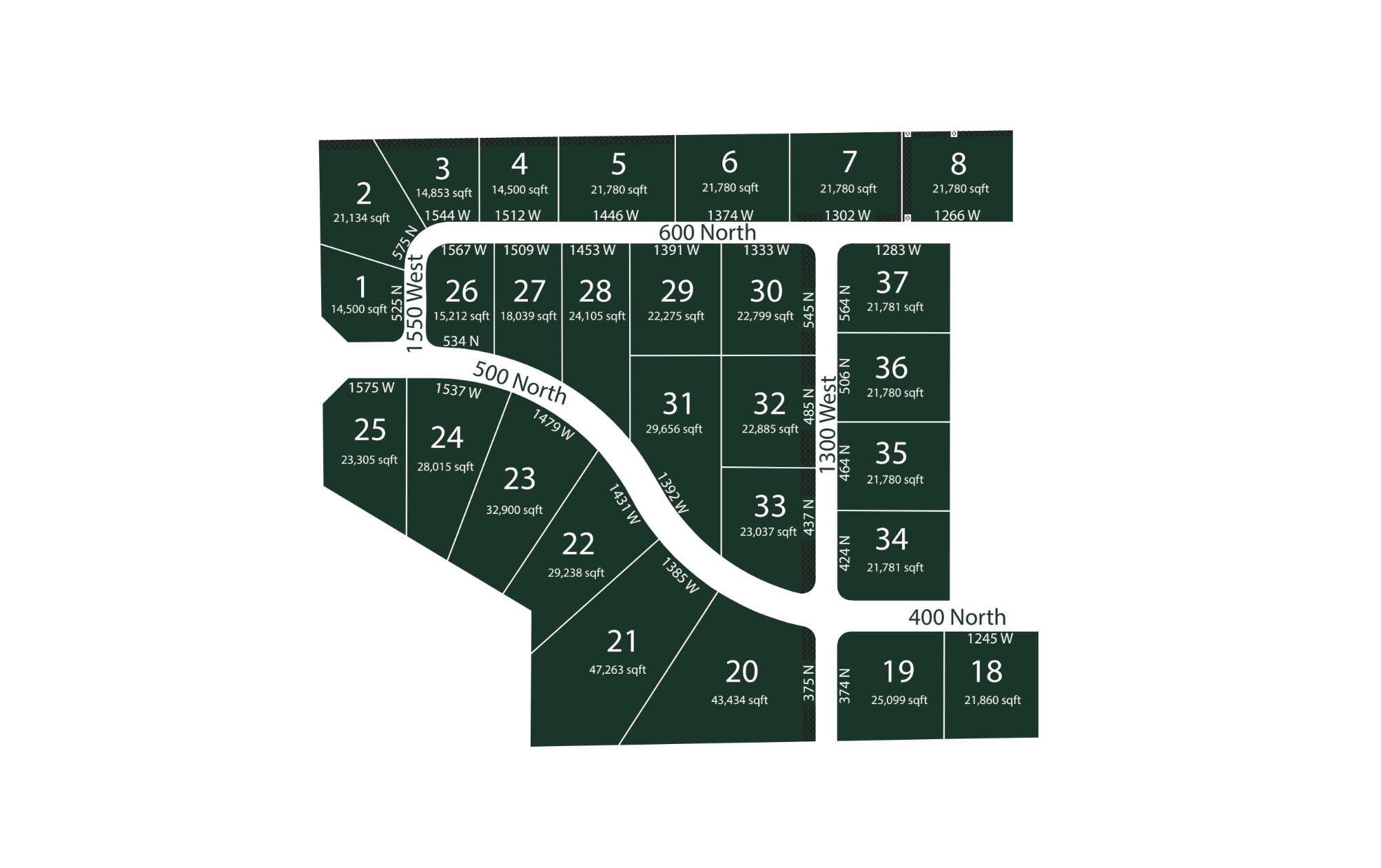 Lot Map. Call Agent for availability.