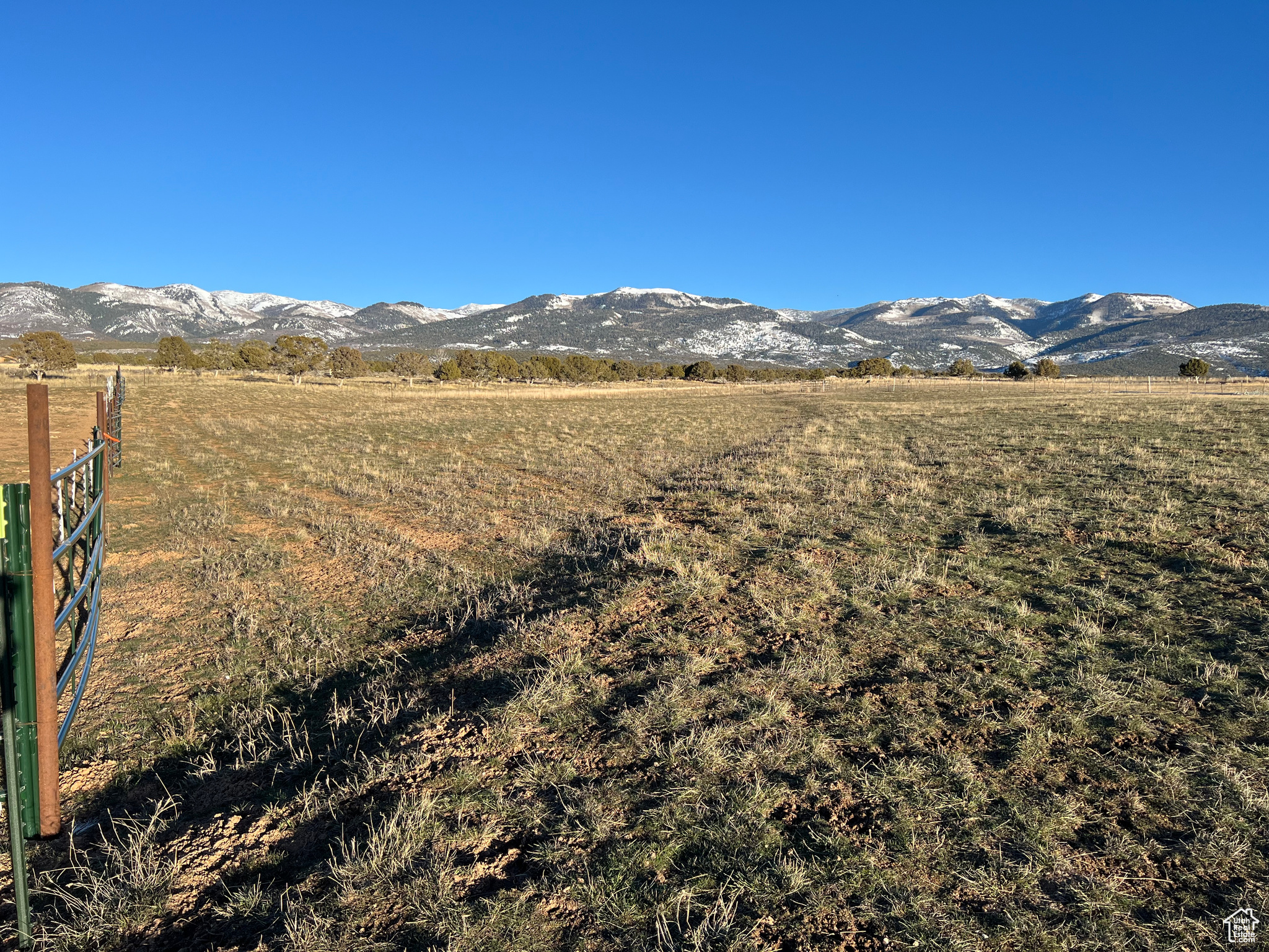 Mountain view with a rural view