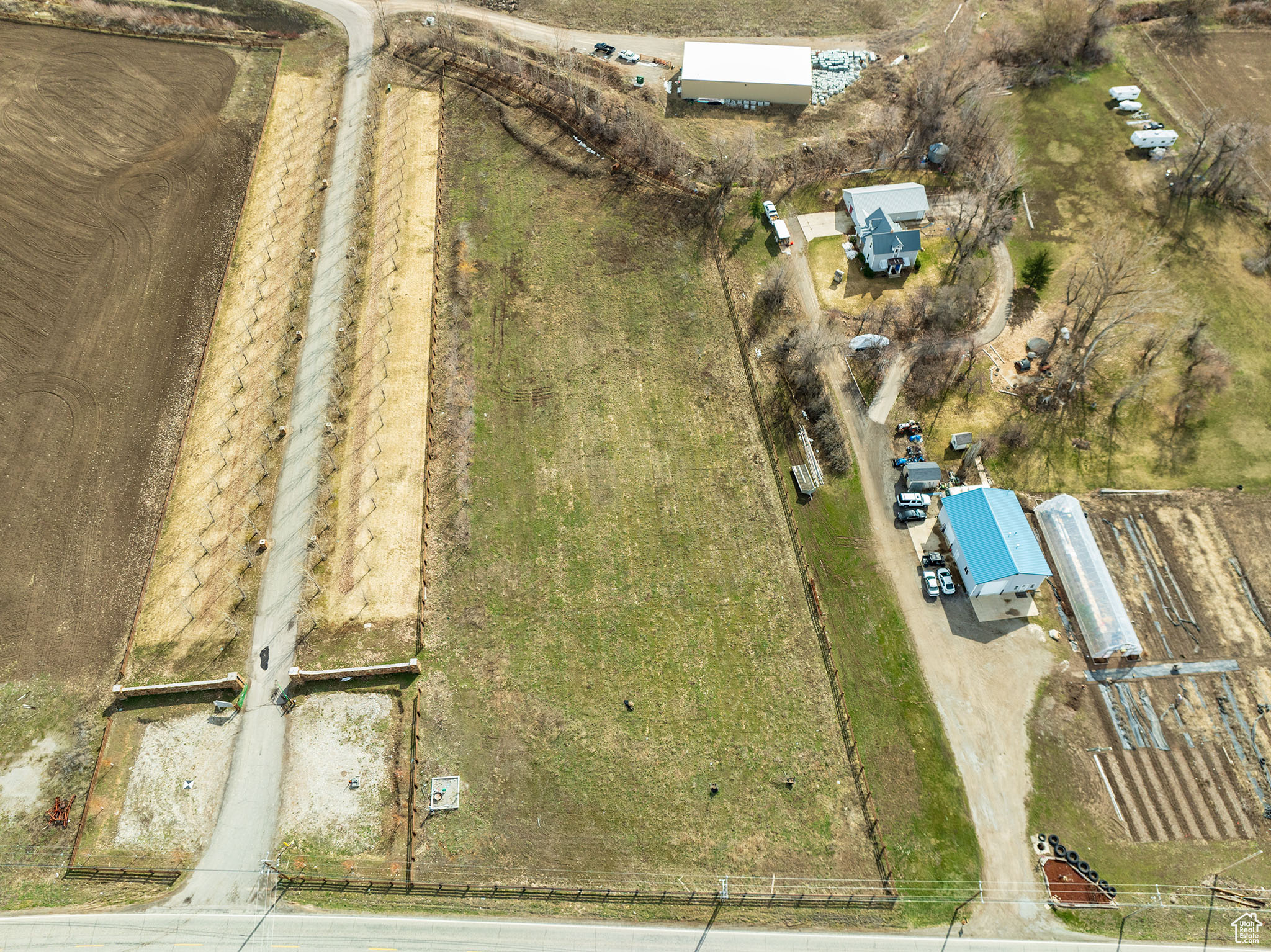 Drone / aerial view featuring a rural view