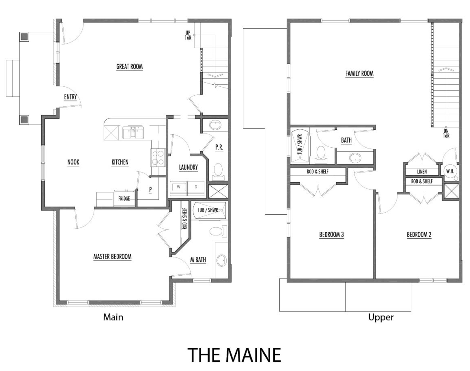 MAINE Floor Plan