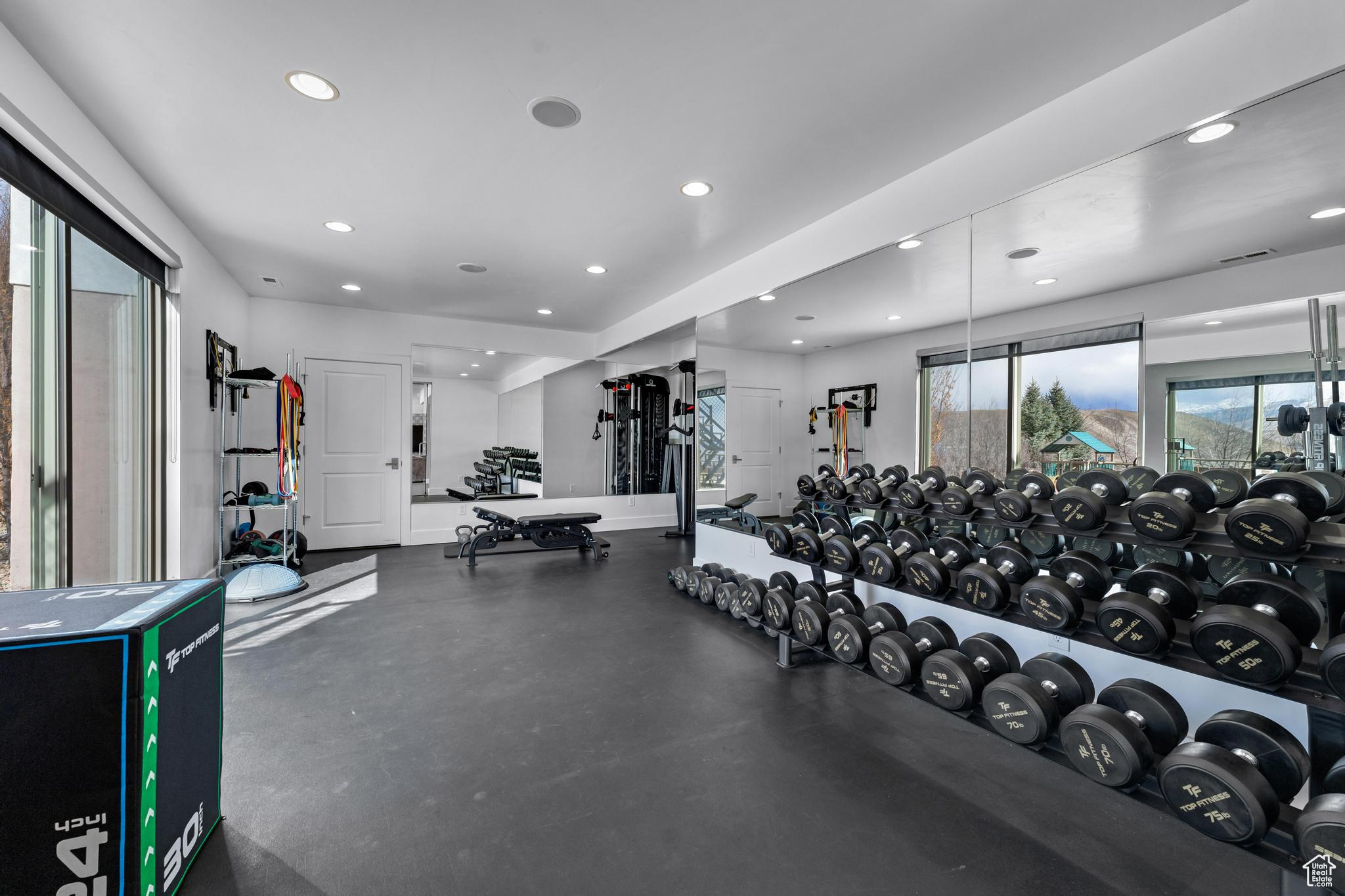 View of exercise room