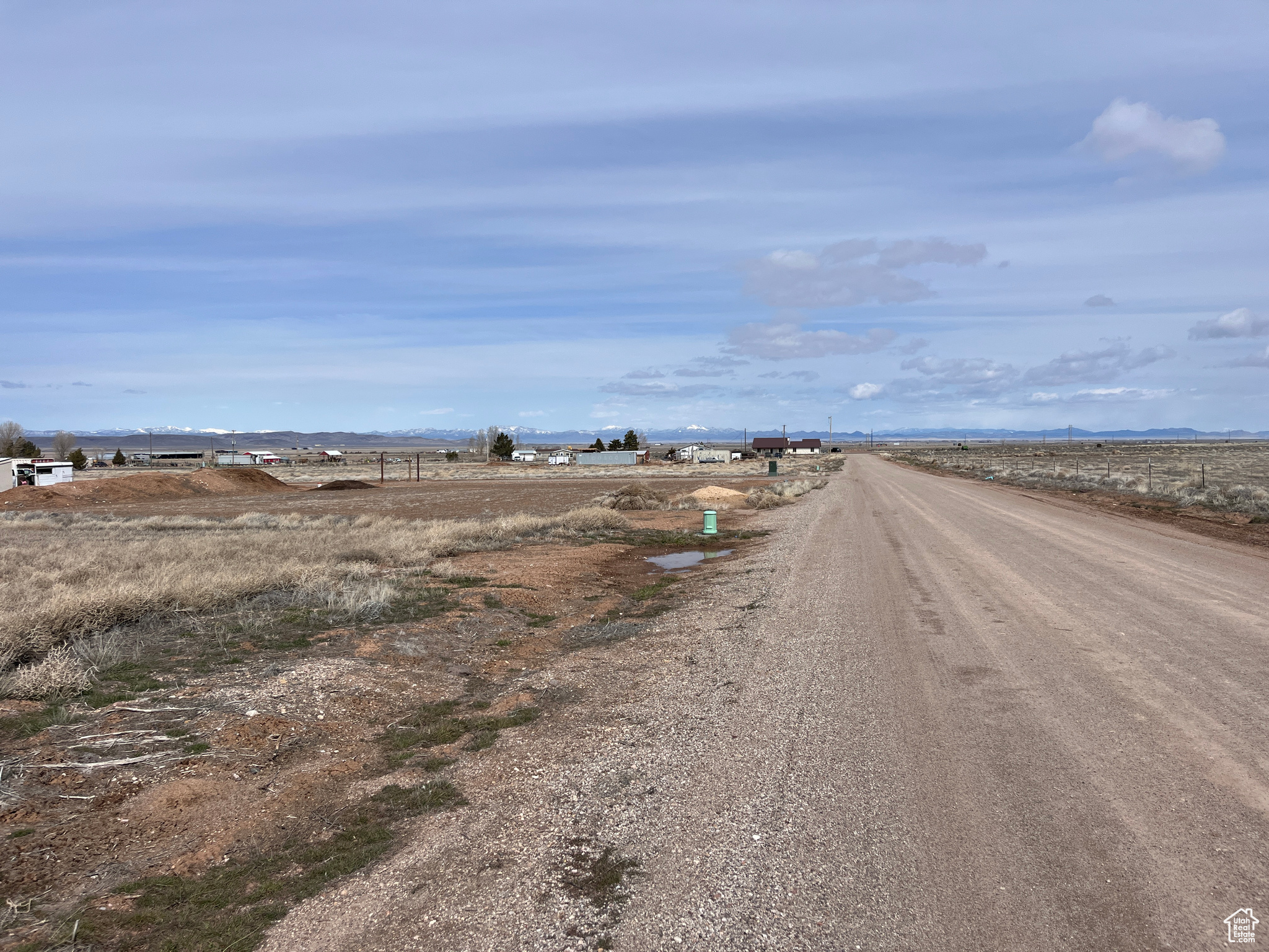 View of road with a rural view