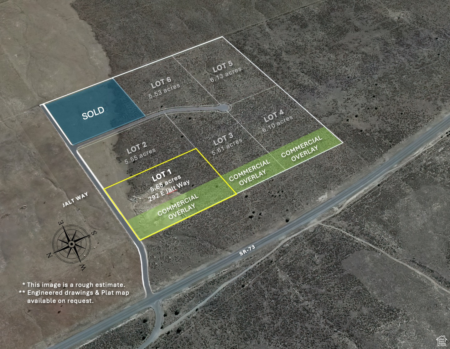 292 E JALT S #1, Cedar Fort, Utah 84013, ,Land,For sale,JALT,1987863